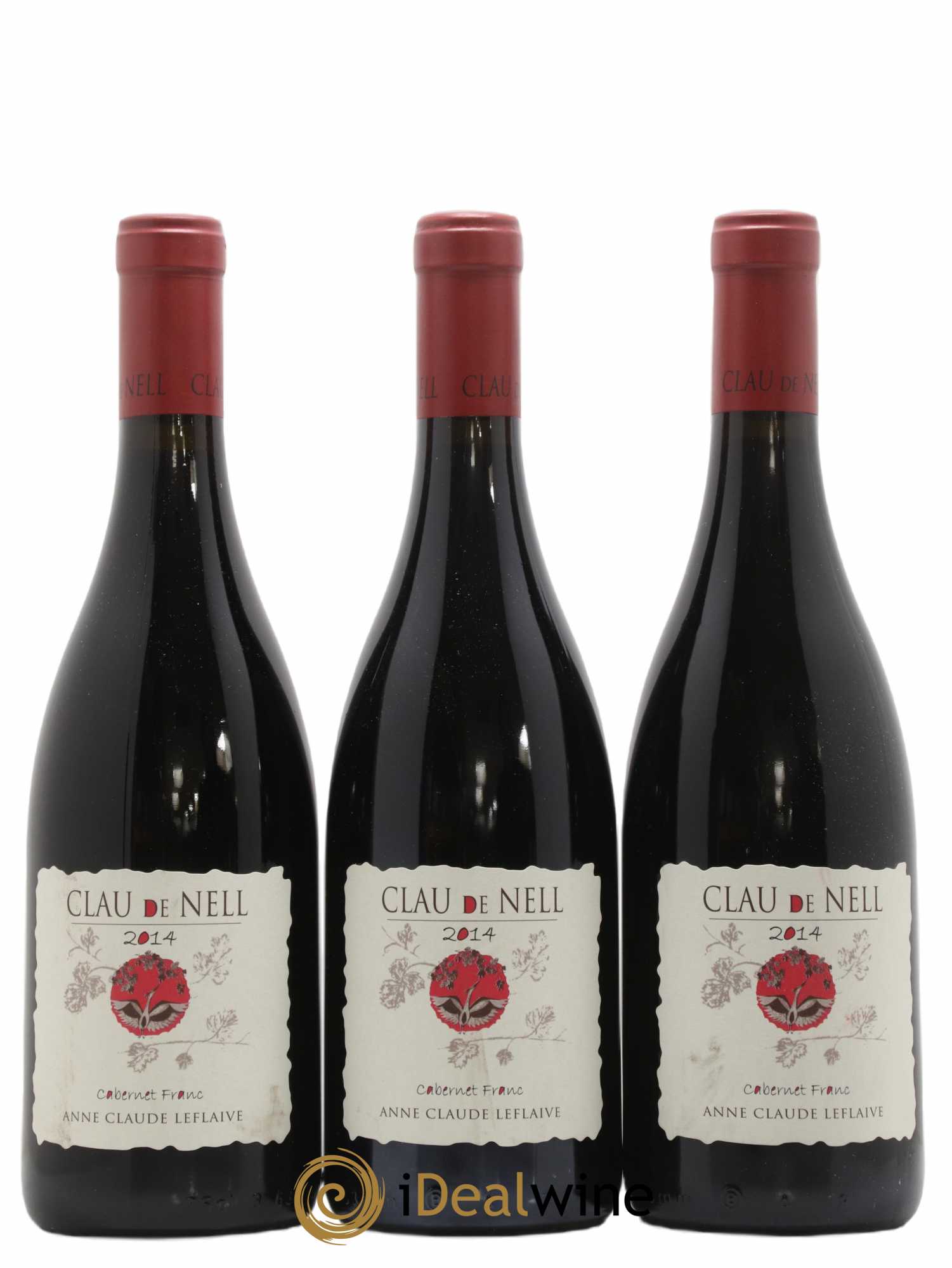 Anjou Cabernet franc Clau de Nell 2014 - Lot de 3 bouteilles - 0