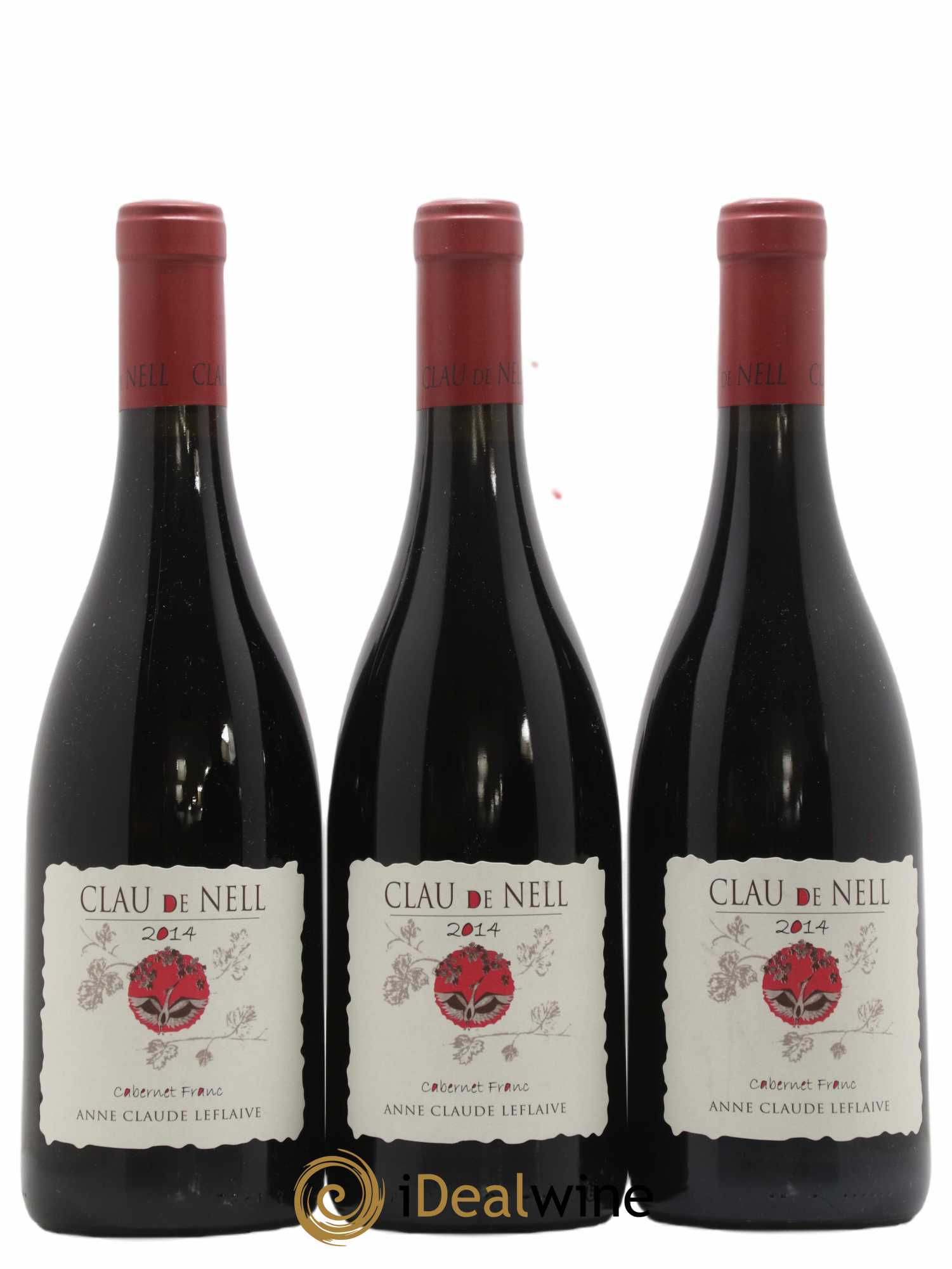 Anjou Cabernet franc Clau de Nell 2014 - Lot de 3 bouteilles - 0