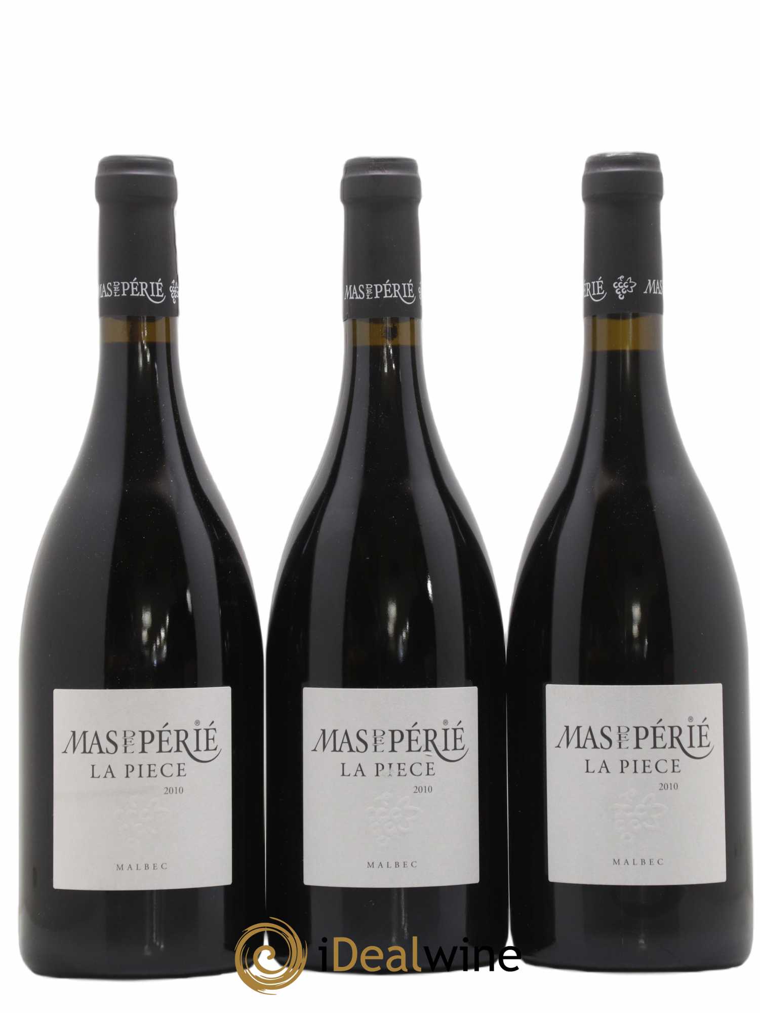 Cahors Mas Del Périé La Pièce Fabien Jouves 2010 - Lot of 12 bottles - 3