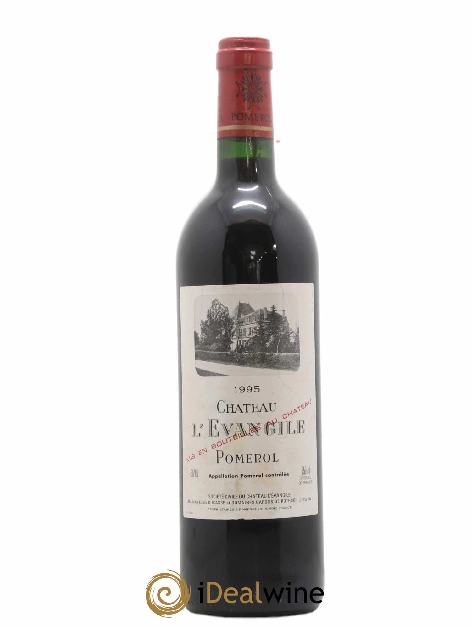 Château l' Évangile  1995 - Posten von 1 Flasche - 0