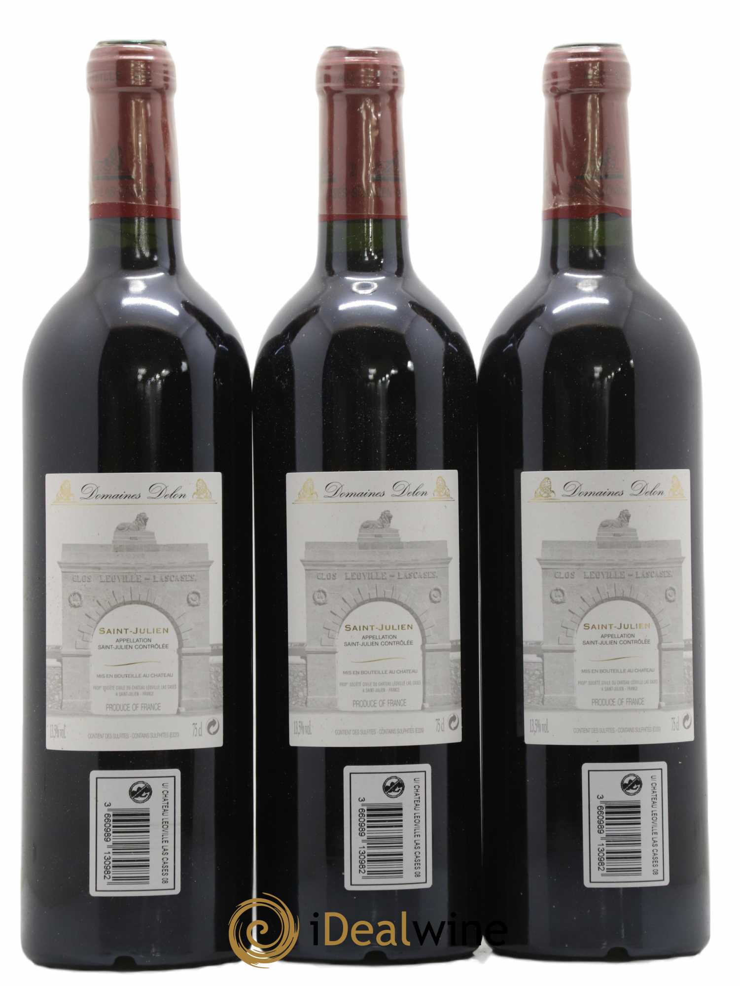 Château Léoville Las Cases 2ème Grand Cru Classé  2008 - Posten von 12 Flaschen - 4