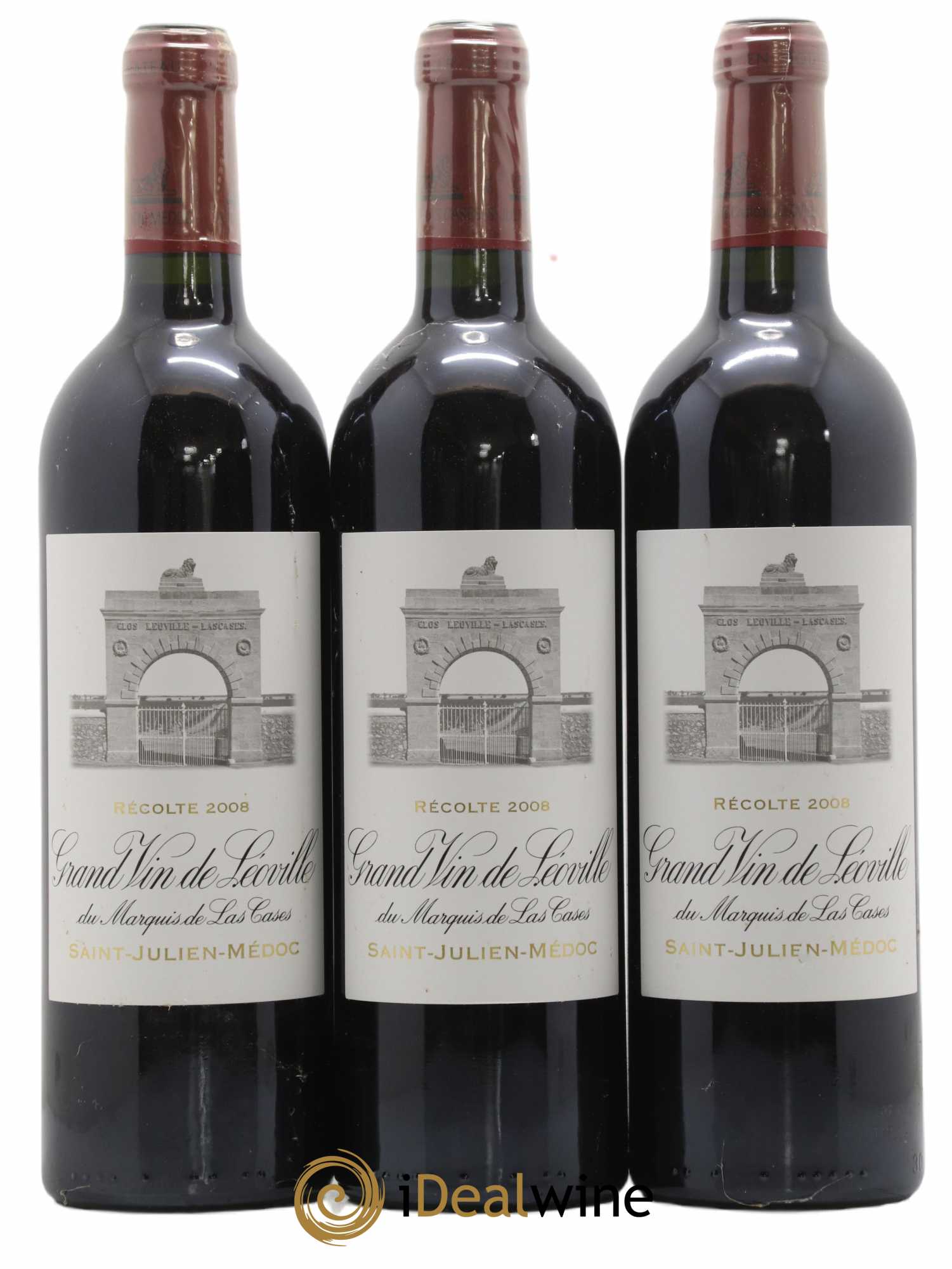 Château Léoville Las Cases 2ème Grand Cru Classé  2008 - Posten von 12 Flaschen - 5