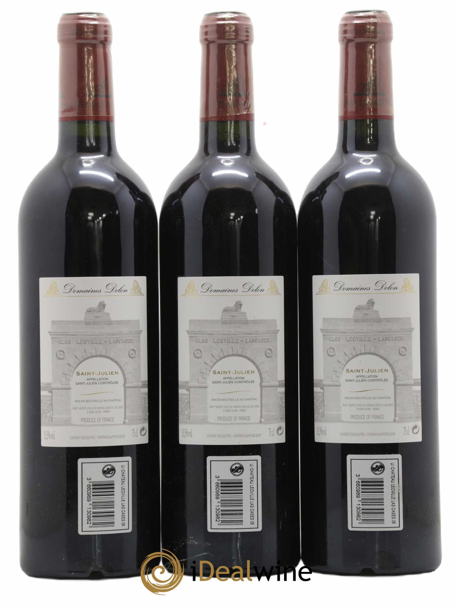 Château Léoville Las Cases 2ème Grand Cru Classé  2008 - Posten von 12 Flaschen - 6