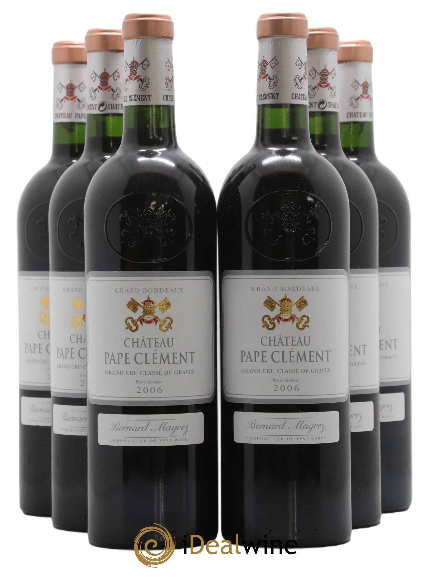 Château Pape Clément Cru Classé de Graves 2006 - Lot of 6 bottles - 0