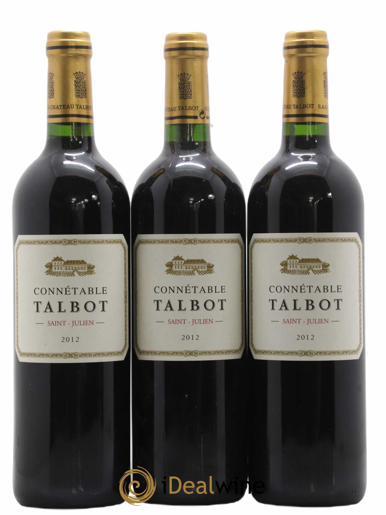 Connétable de Talbot Second Vin 2012 - Posten von 6 Flaschen - 1