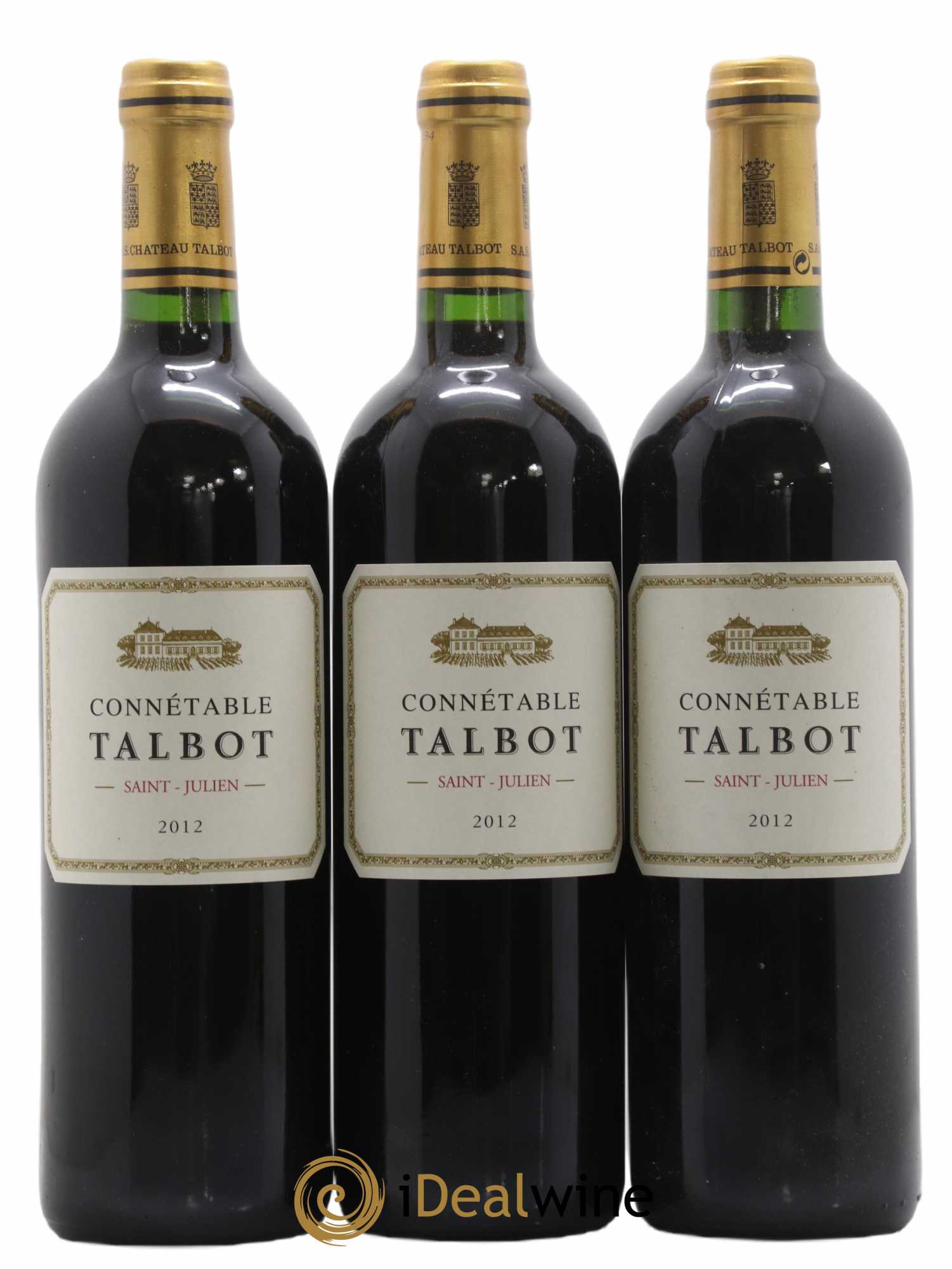 Connétable de Talbot Second Vin 2012 - Posten von 6 Flaschen - 2