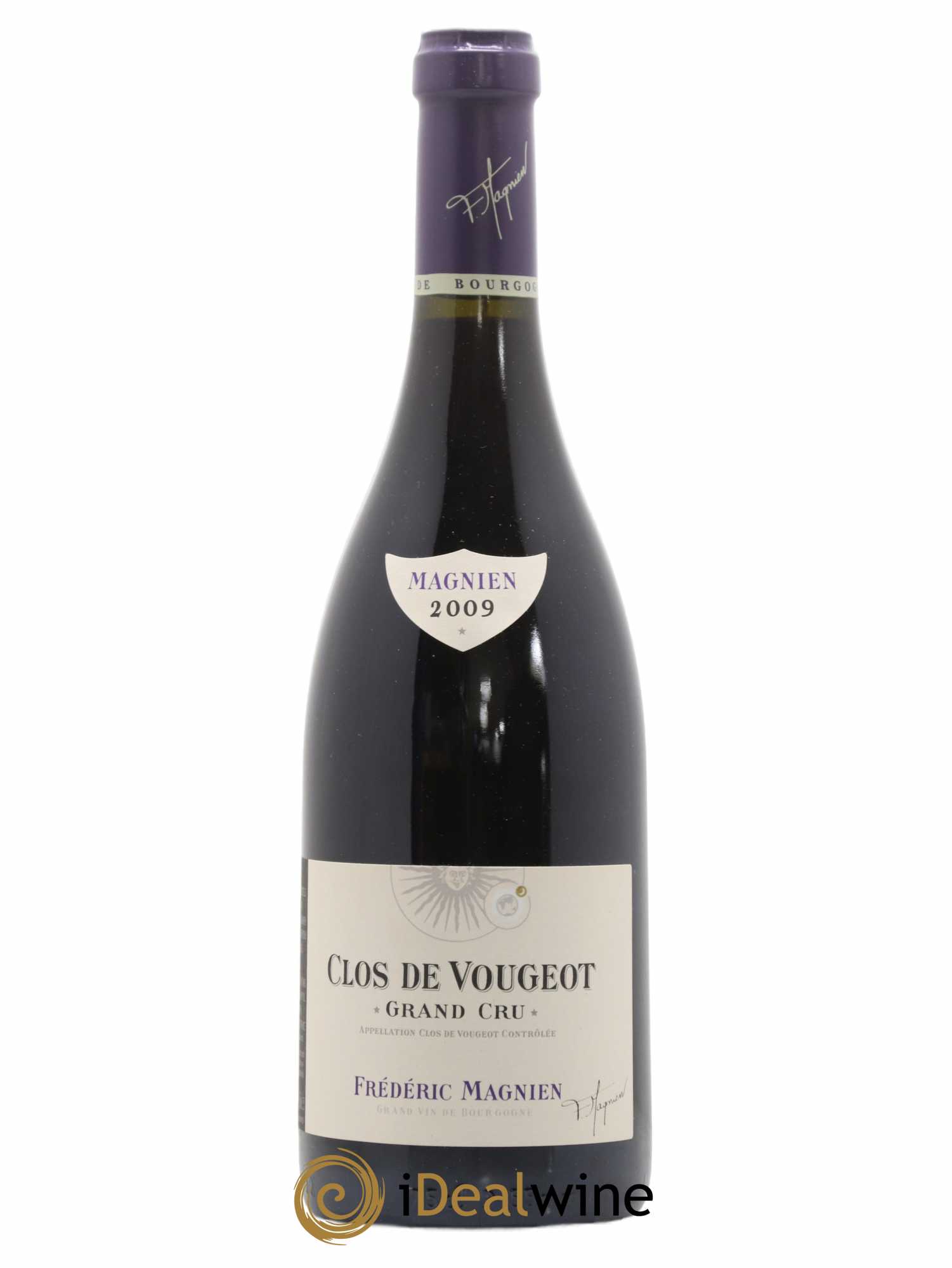 Clos de Vougeot Grand Cru Frédéric Magnien 2009 - Lot de 1 bouteille - 0