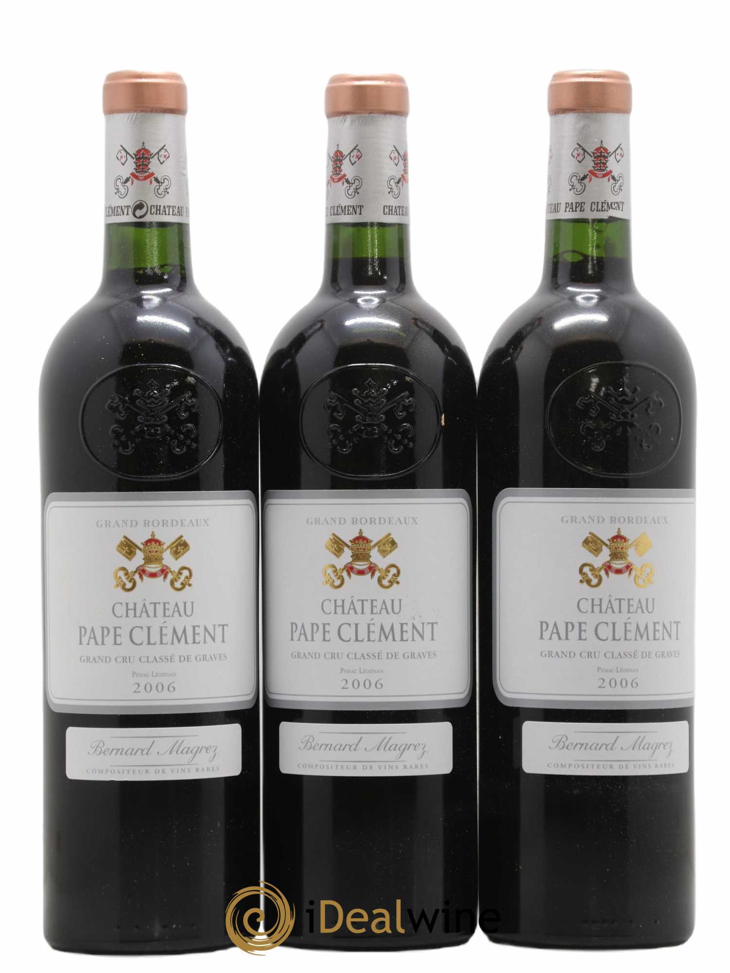 Château Pape Clément Cru Classé de Graves  2006 - Lot de 6 bouteilles - 1