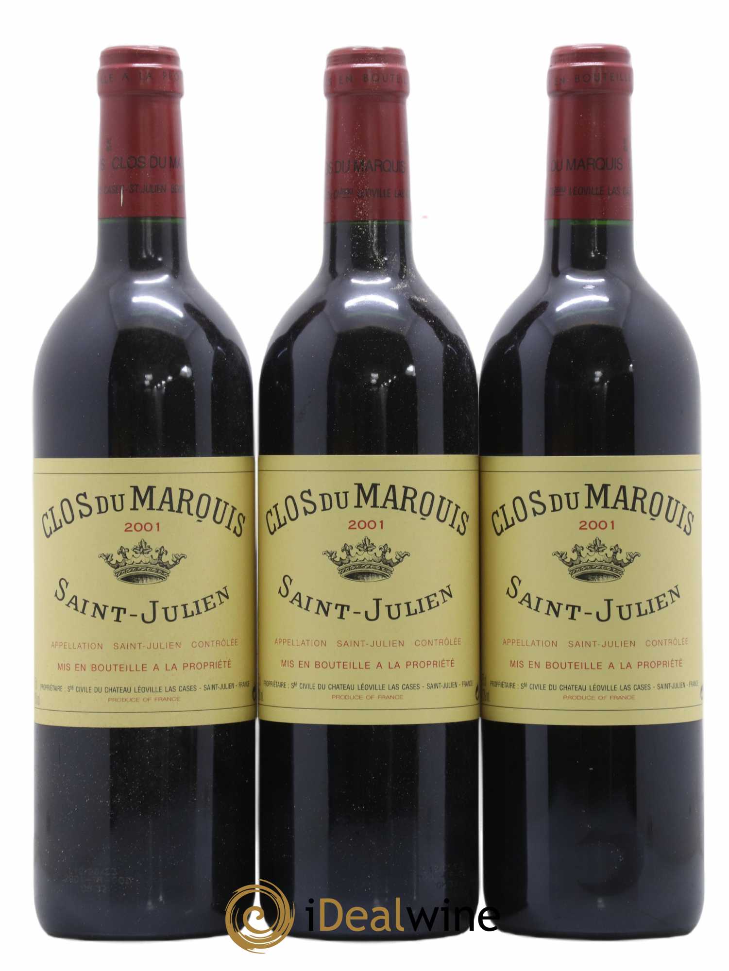 Clos du Marquis 2001 - Posten von 6 Flaschen - 1