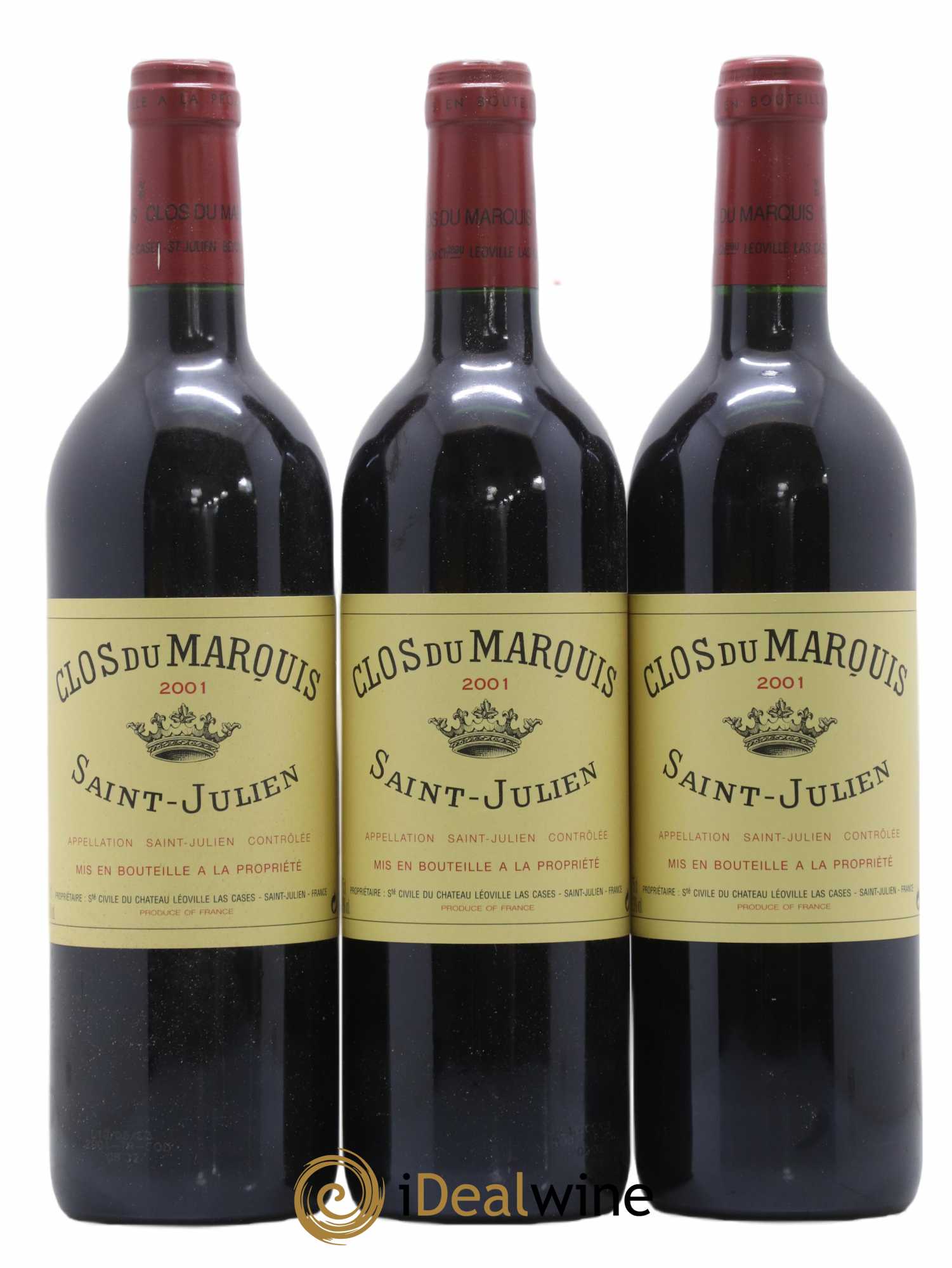 Clos du Marquis 2001 - Posten von 6 Flaschen - 2