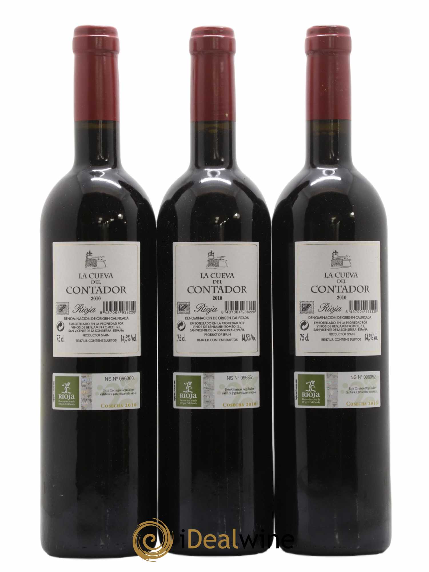 Rioja DOCA La Cueva Del Contador 2010 - Lot of 6 bottles - 4