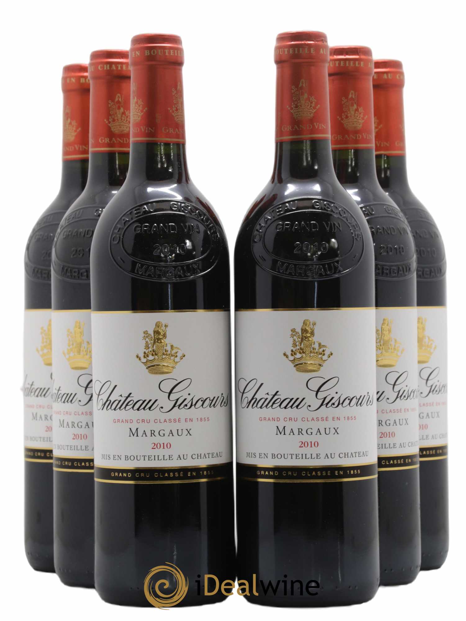 Château Giscours 3ème Grand Cru Classé 2010 - Lot of 6 bottles - 0