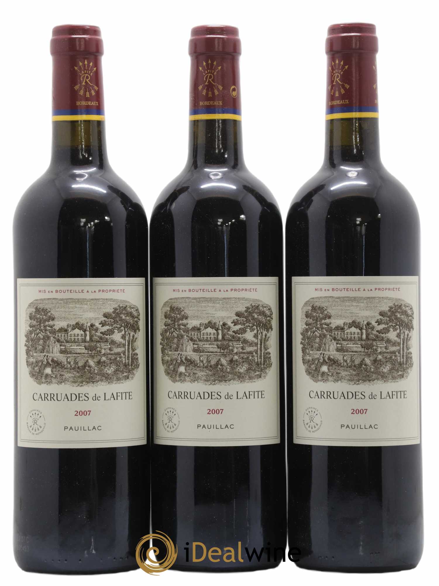 Carruades de Lafite Rothschild Second Vin 2007 - Lot of 6 bottles - 1