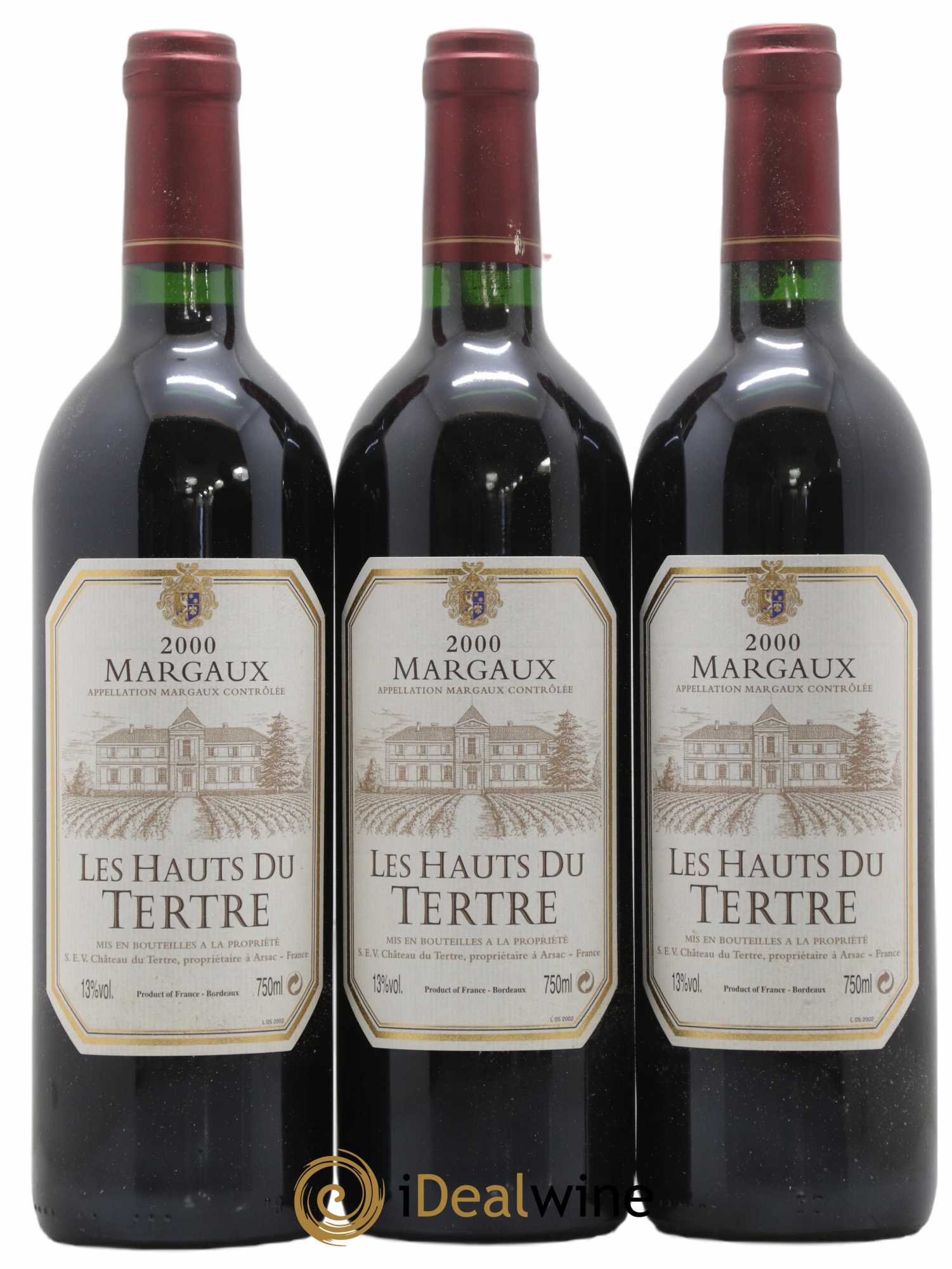 Les Hauts du Tertre 2000 - Lot of 12 bottles - 4