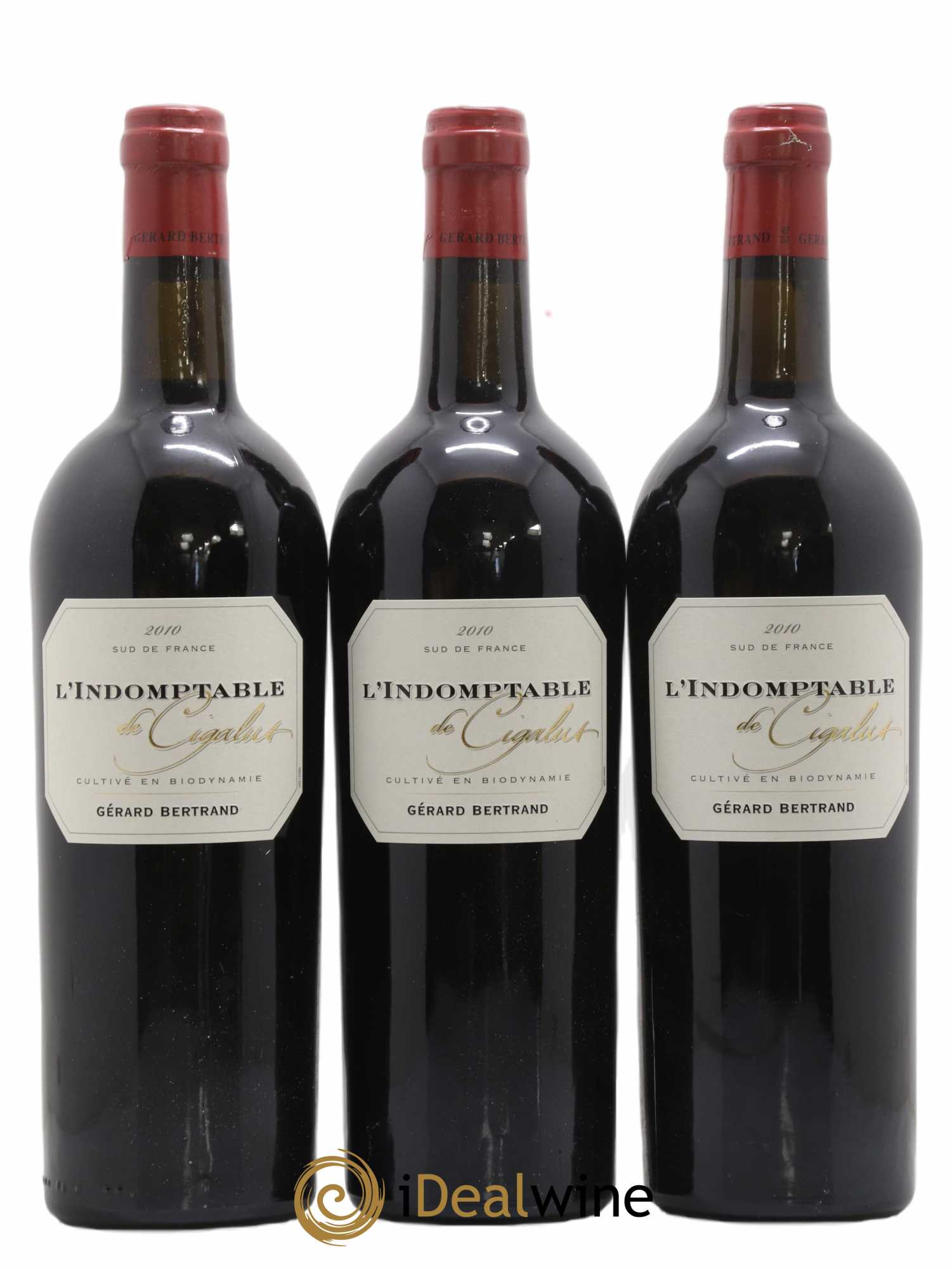 Sud-Ouest L'indomptable de Cigalus Gérard Bertrand 2010 - Lot de 6 bouteilles - 2