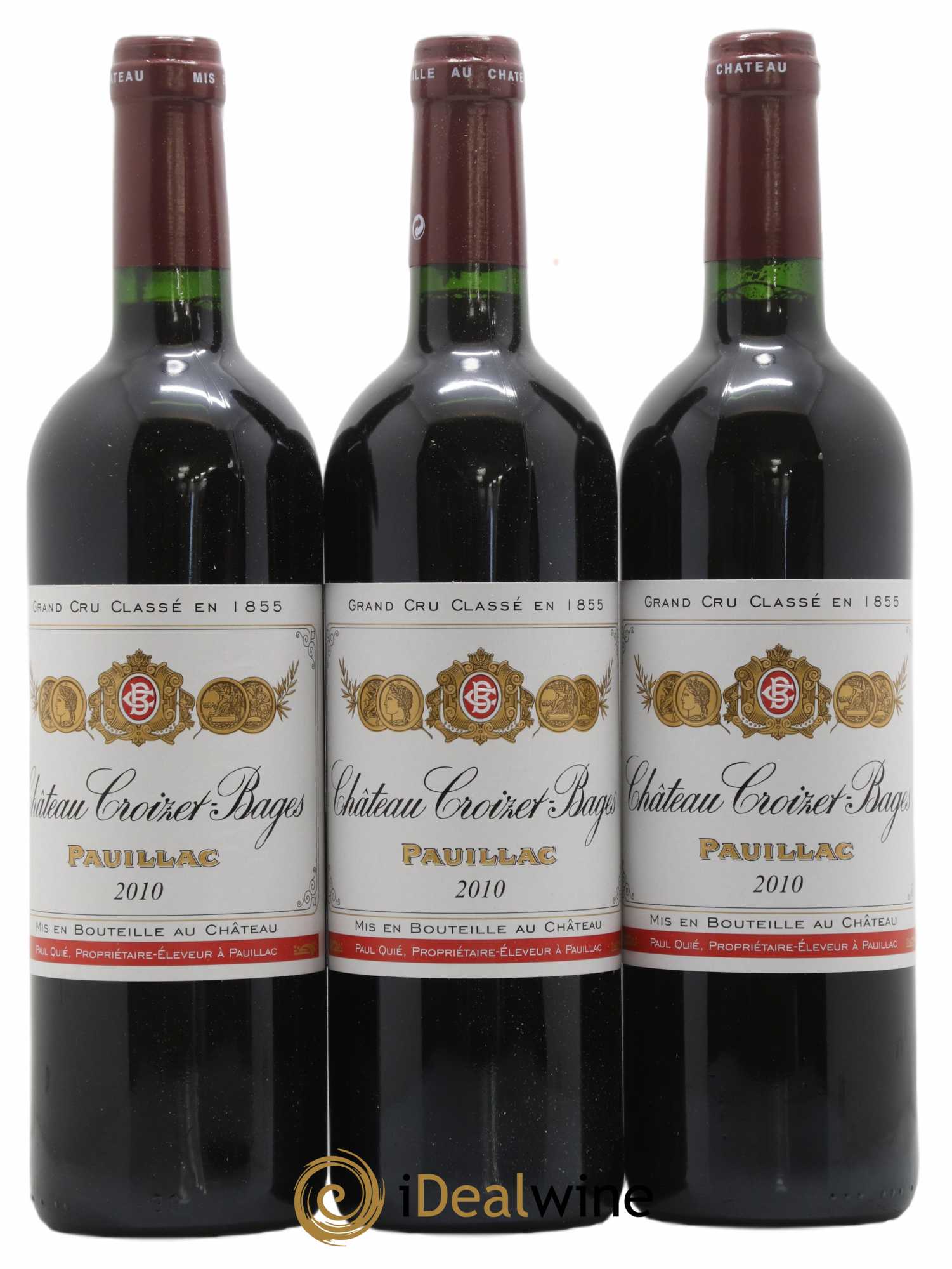 Château Croizet Bages 5ème Grand Cru Classé 2010 - Lot of 6 bottles - 2