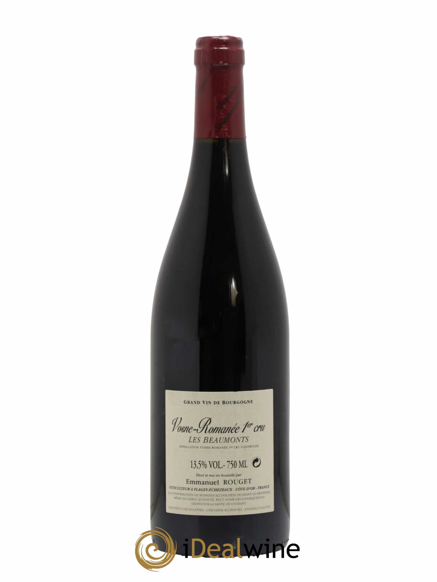 Vosne-Romanée 1er Cru Les Beaumonts Emmanuel Rouget 2017 - Lot de 1 bouteille - 1