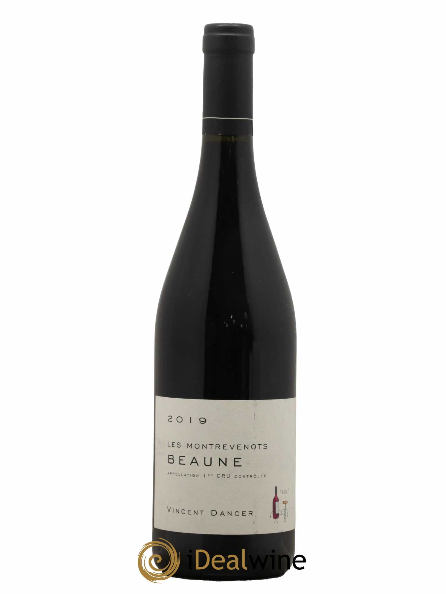 Beaune 1er Cru Les Montrevenots Vincent Dancer 2019 - Lot de 1 bouteille - 0
