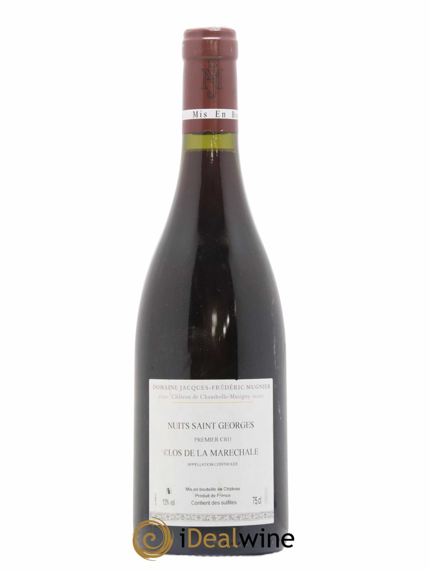Nuits-Saint-Georges 1er Cru Clos de La Maréchale Jacques-Frédéric Mugnier 2017 - Lot de 1 bouteille - 1