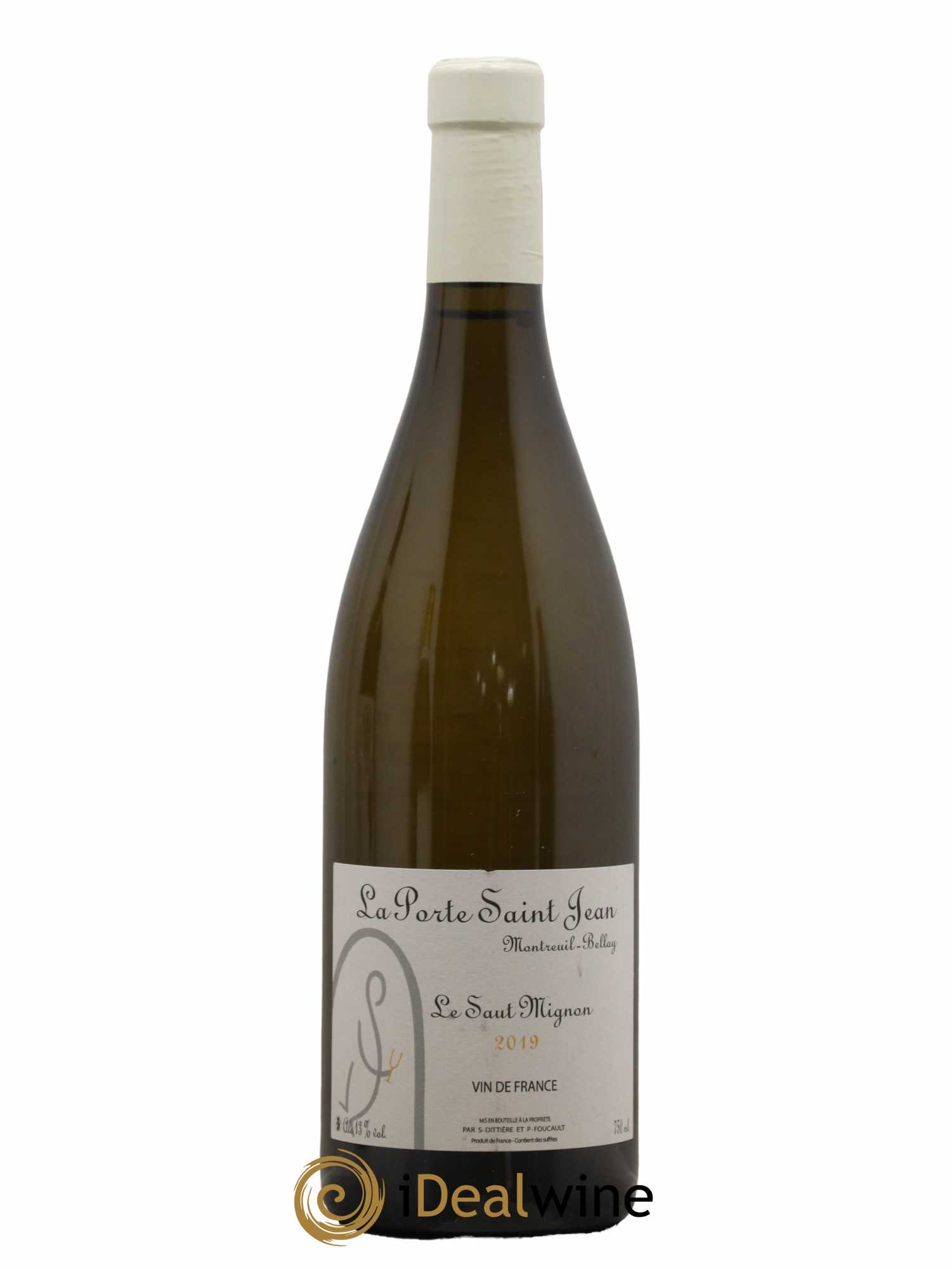 Vin de France Le Saut Mignon La Porte Saint Jean 2019 - Lot de 1 bouteille - 0