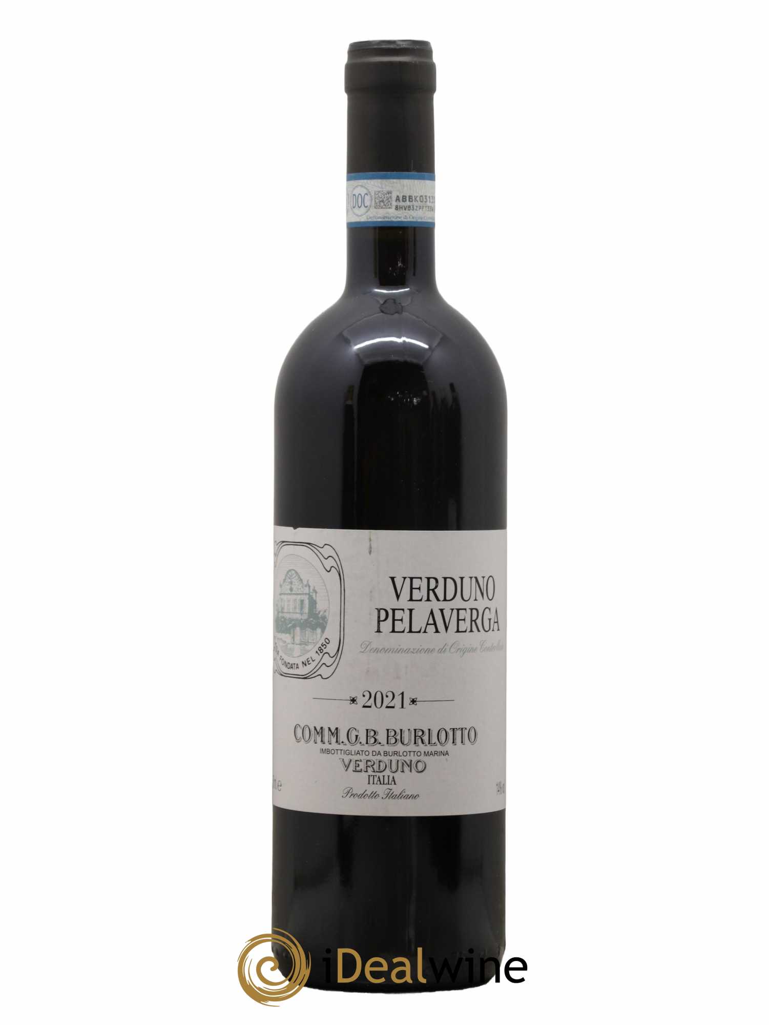 Verduno Pelaverga DOC Comm. Giovan Battista Burlotto 2021 - Lot de 1 bouteille - 0