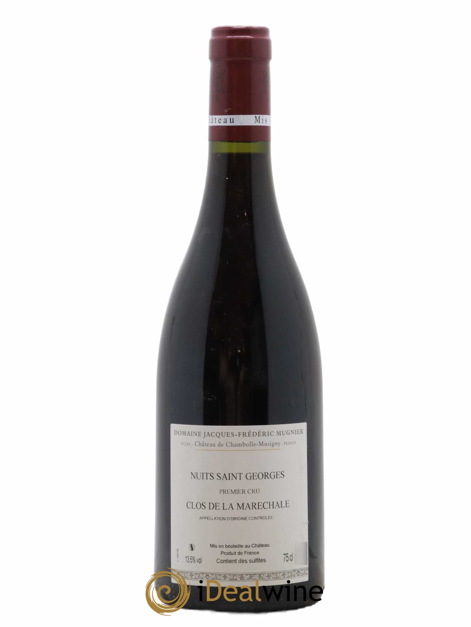 Nuits-Saint-Georges 1er Cru Clos de La Maréchale Jacques-Frédéric Mugnier 2019 - Lot de 1 bouteille - 1