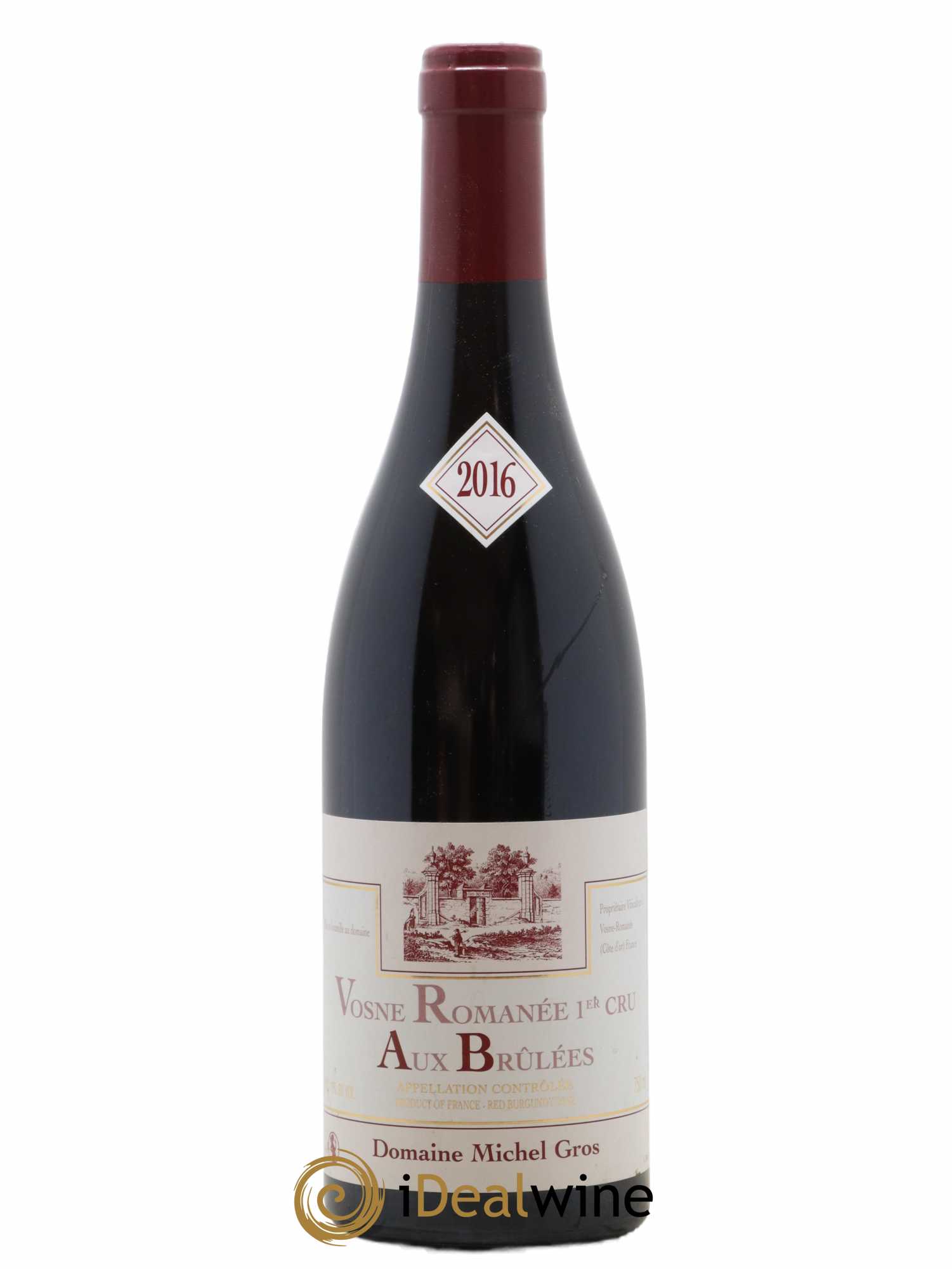 Vosne-Romanée 1er Cru Aux Brûlées Michel Gros 2016 - Lot de 1 bouteille - 0
