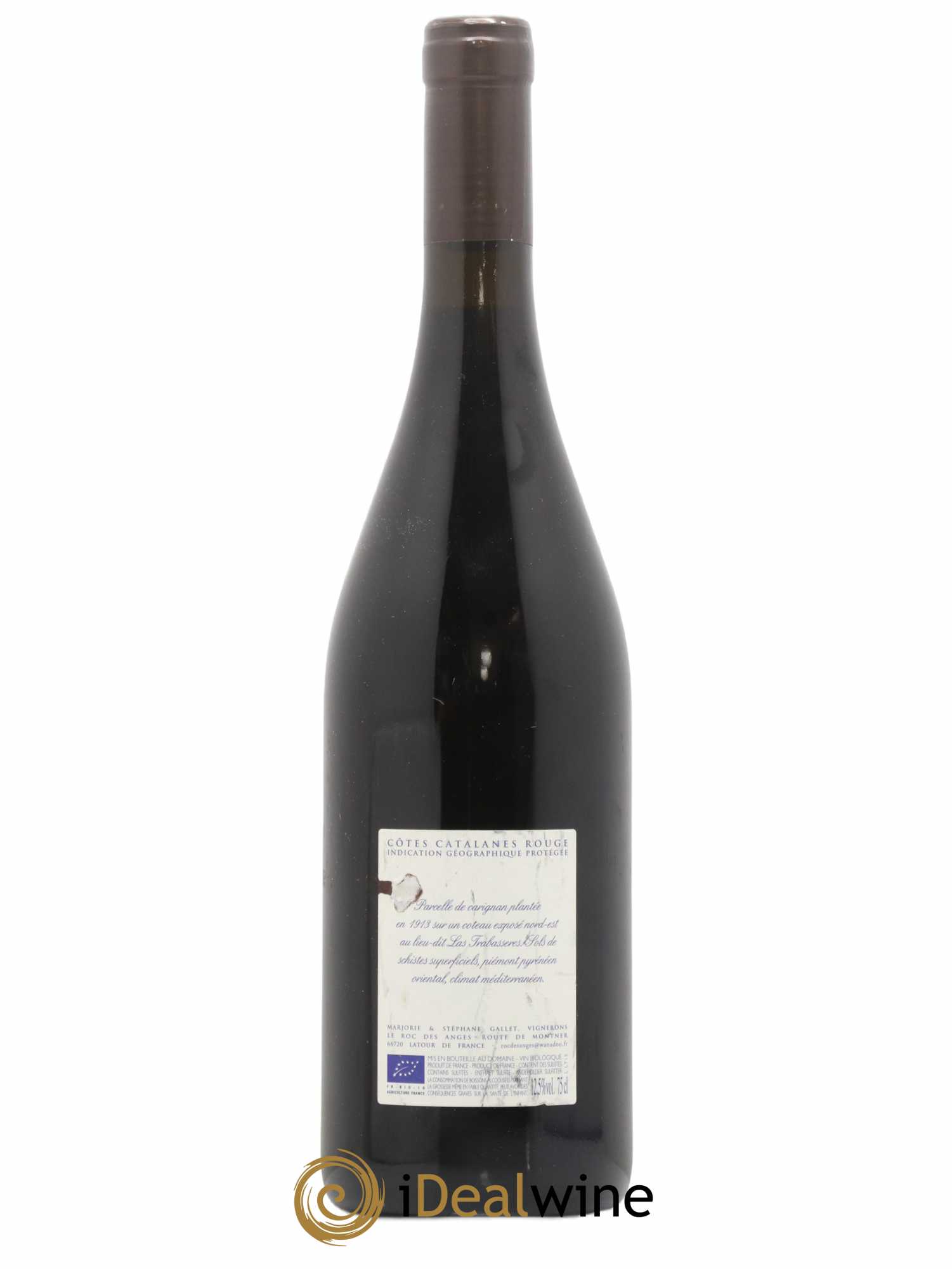 Côtes Catalanes Roc des Anges Isabal (anciennement Las Trabasseres) Marjorie et Stéphane Gallet  (sans prix de réserve) (sans prix de réserve) 2015 - Lot de 1 bouteille - 1