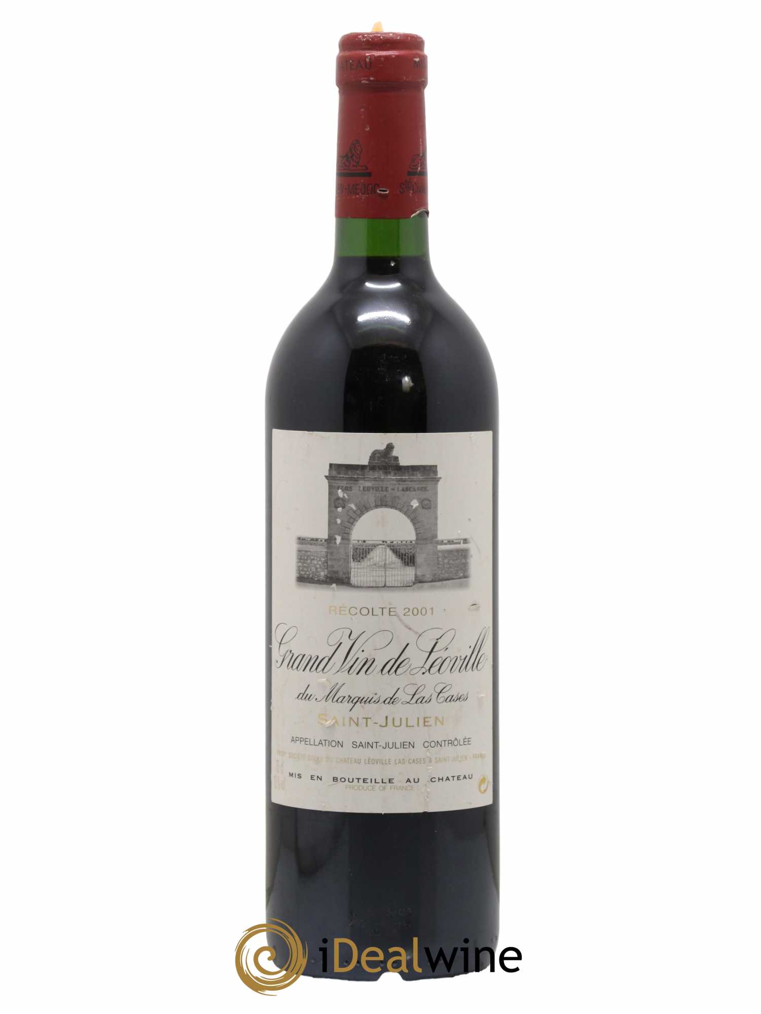 Château Léoville Las Cases 2ème Grand Cru Classé 2001 - Lot de 1 bouteille - 0