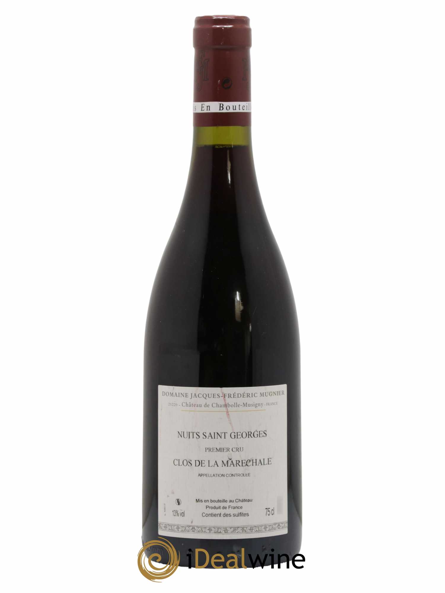 Nuits-Saint-Georges 1er Cru Clos de La Maréchale Jacques-Frédéric Mugnier 2017 - Lot de 1 bouteille - 1