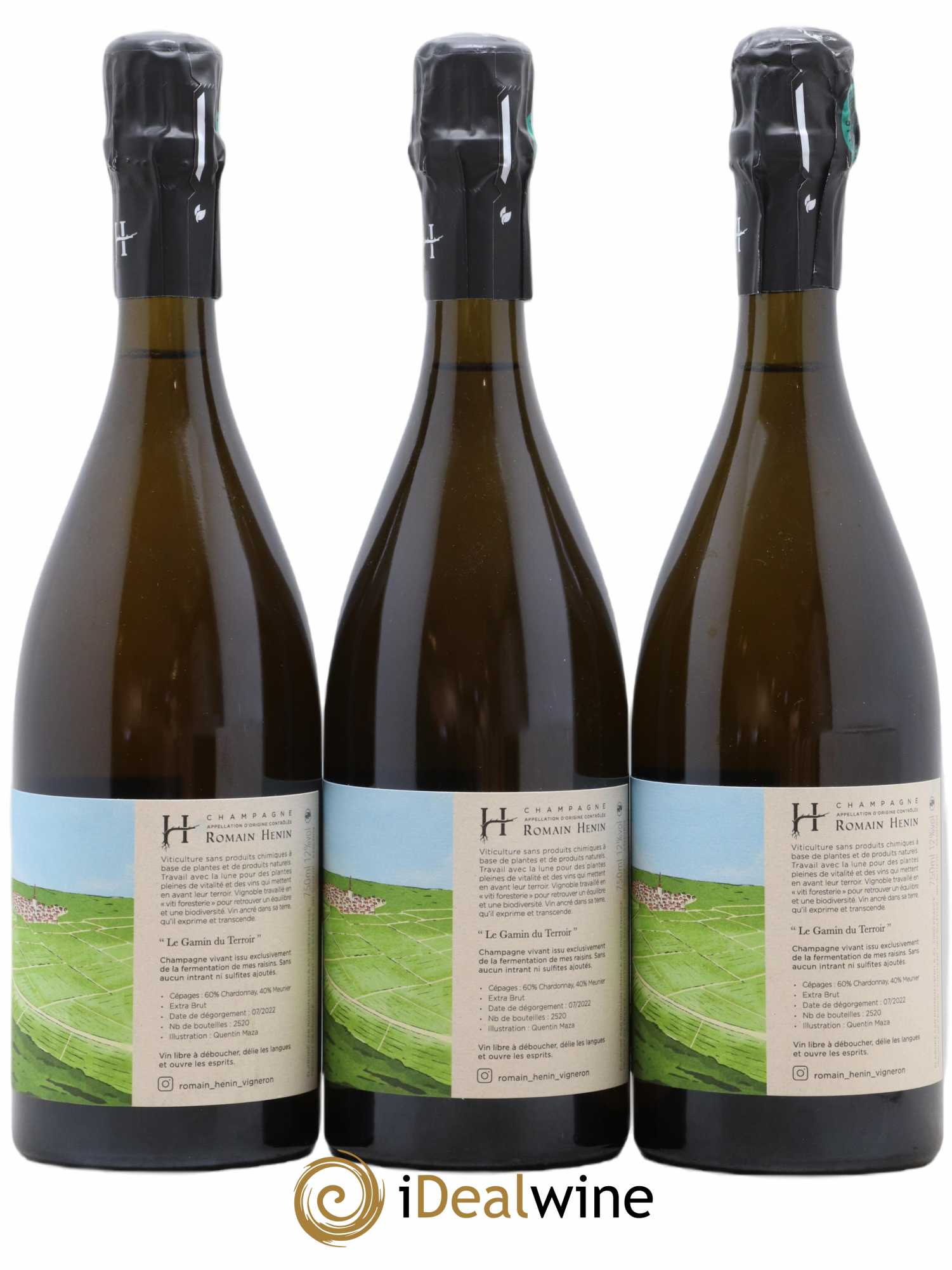 Gamin du Terroir Romain Henin 2019 - Lot de 3 bouteilles - 1