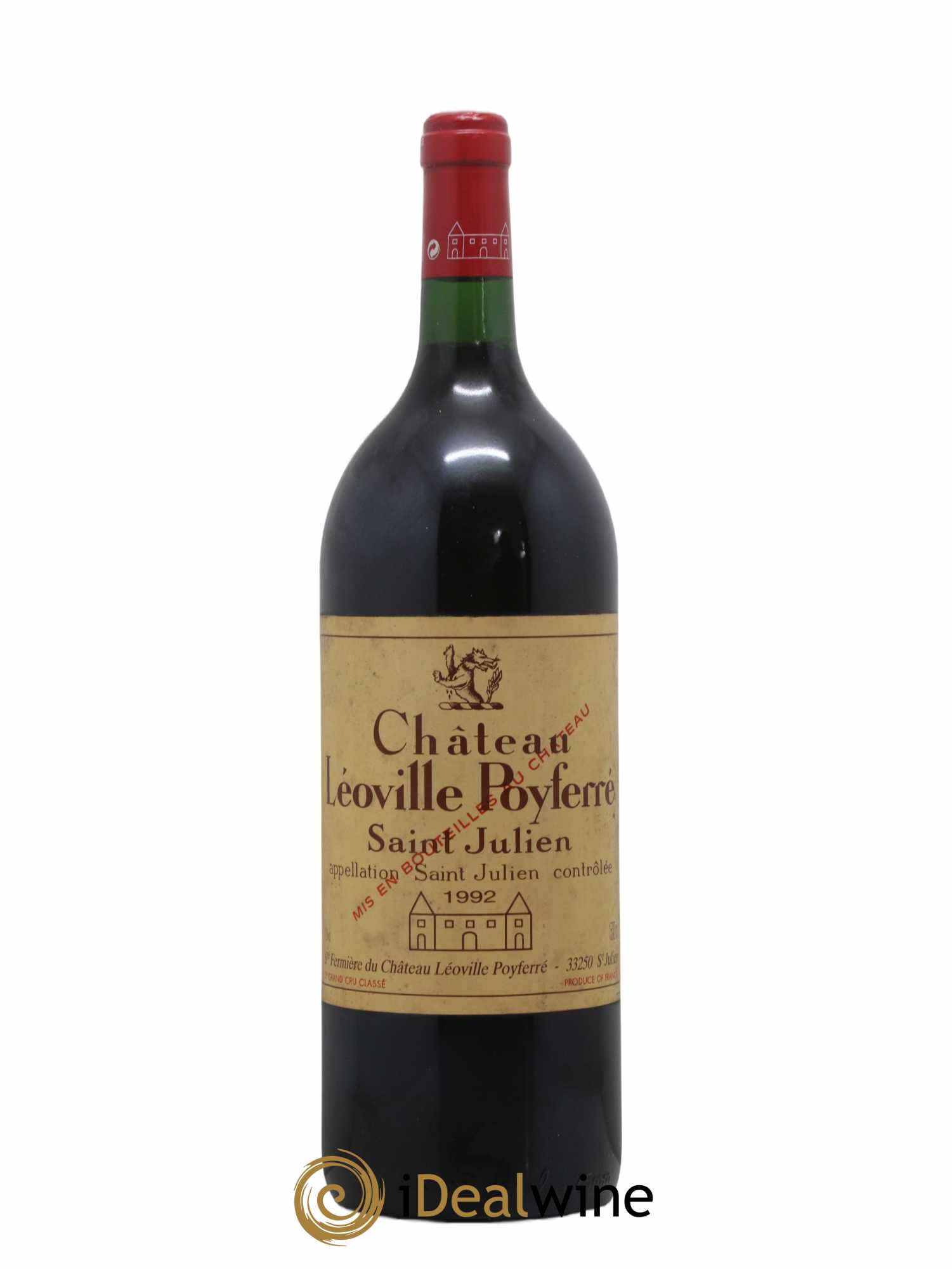 Château Léoville Poyferré 2ème Grand Cru Classé 1992 - Lot de 1 magnum - 0