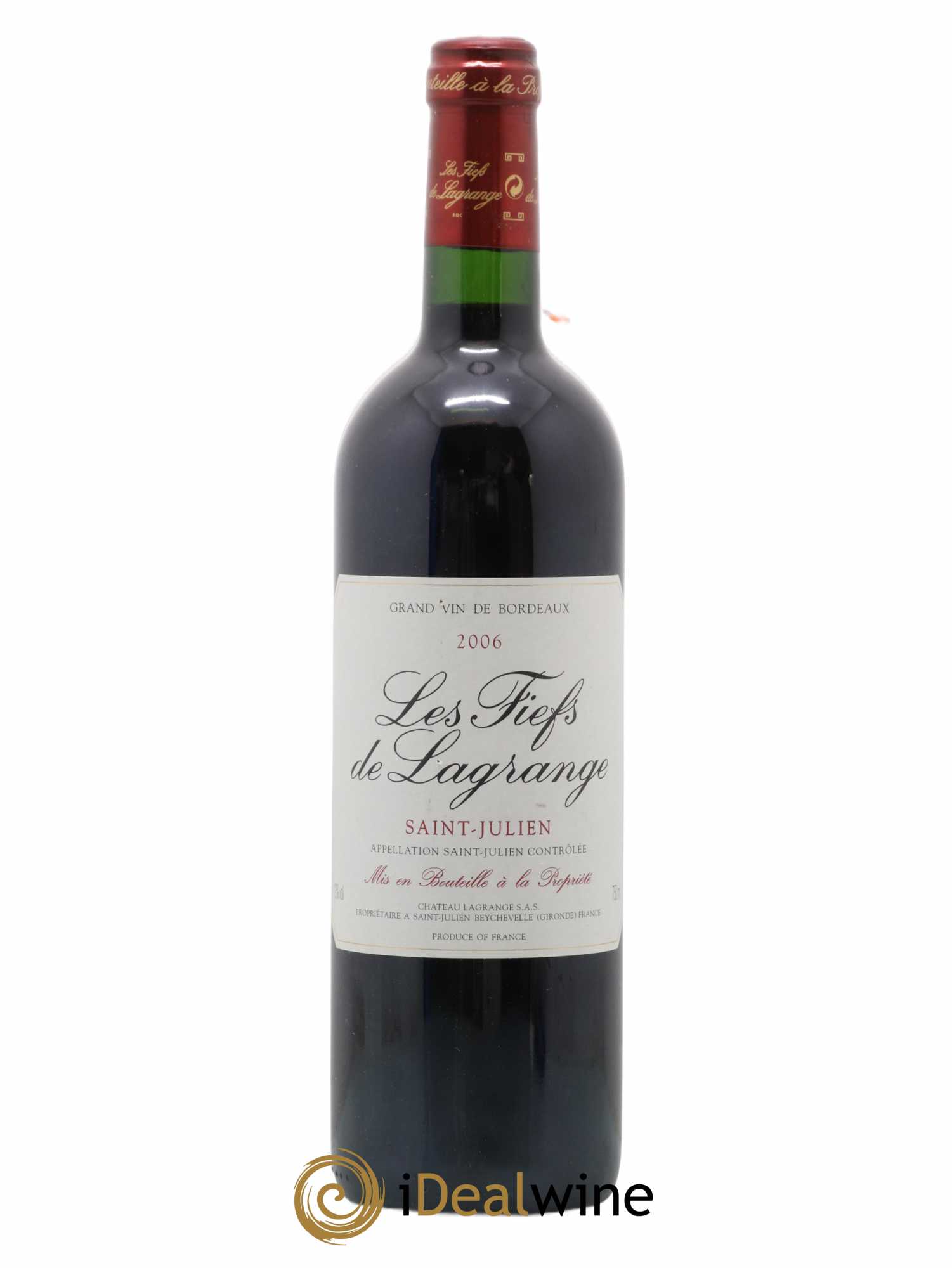 Les Fiefs de Lagrange Second Vin 2006 - Lot de 1 bouteille - 0