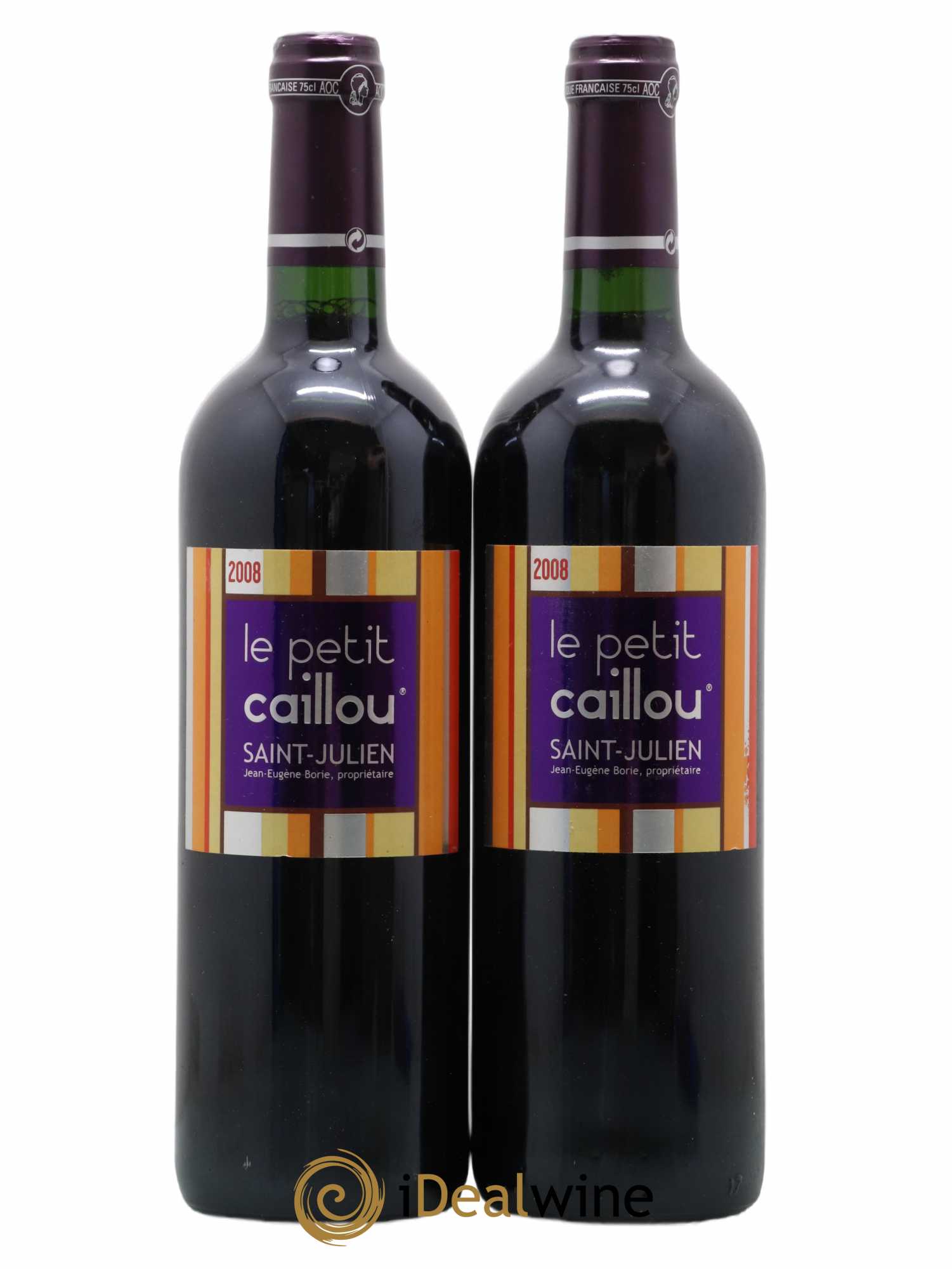 Château Le Petit Caillou 2008 - Lot de 2 bouteilles - 0