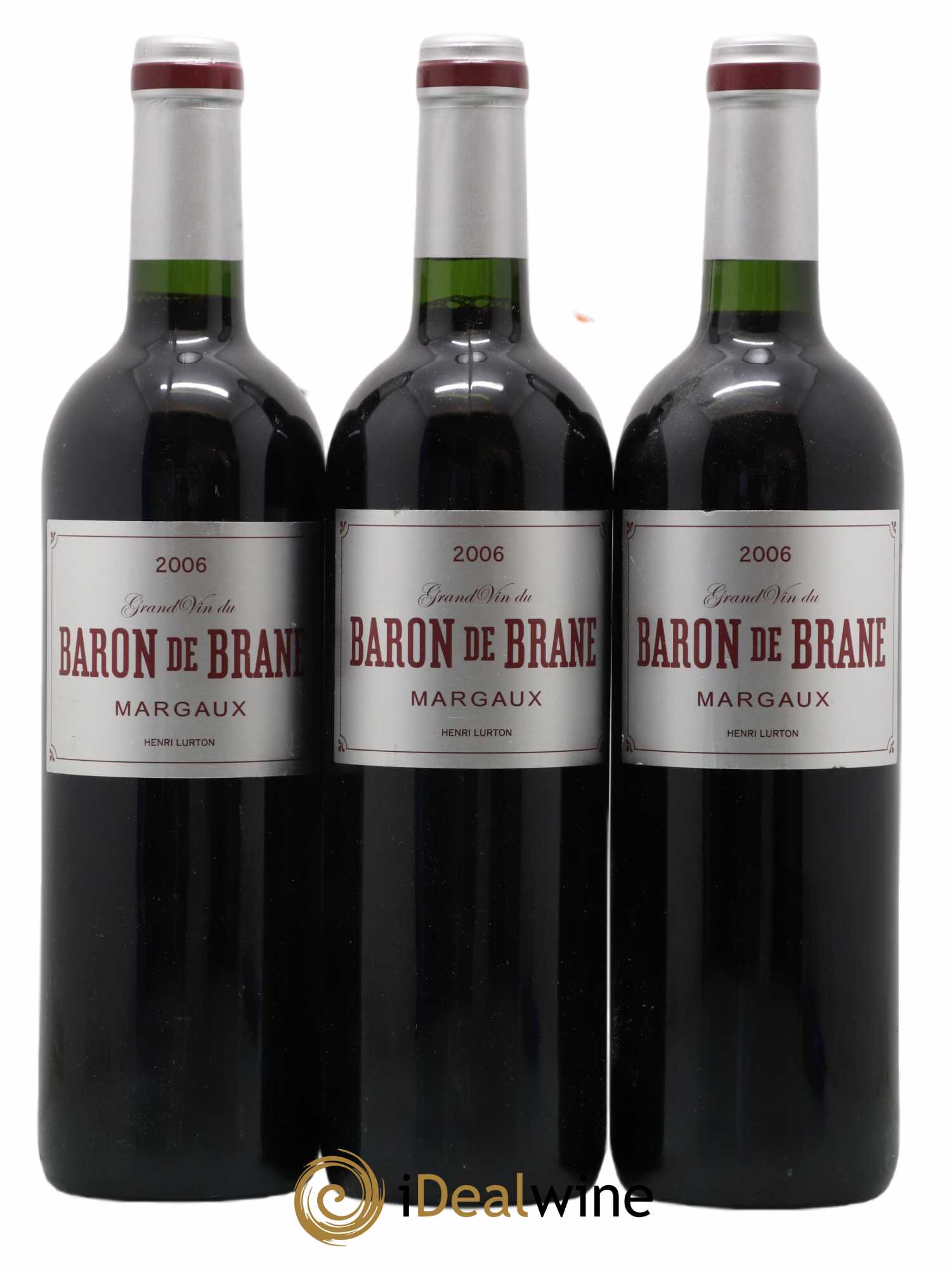 Baron de Brane Second Vin 2006 - Lot de 3 bouteilles - 0