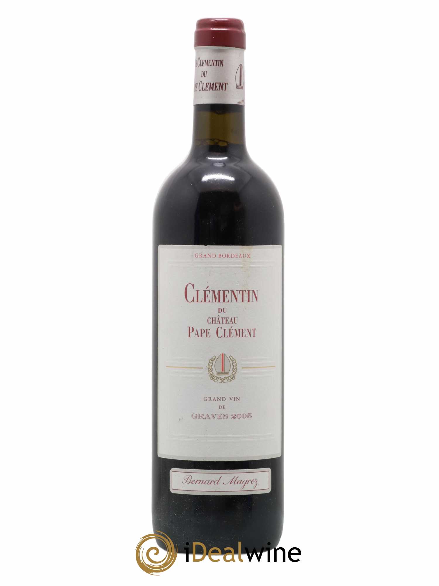 Le Clémentin de Pape Clément Second Vin 2005 - Lot de 1 bouteille - 0