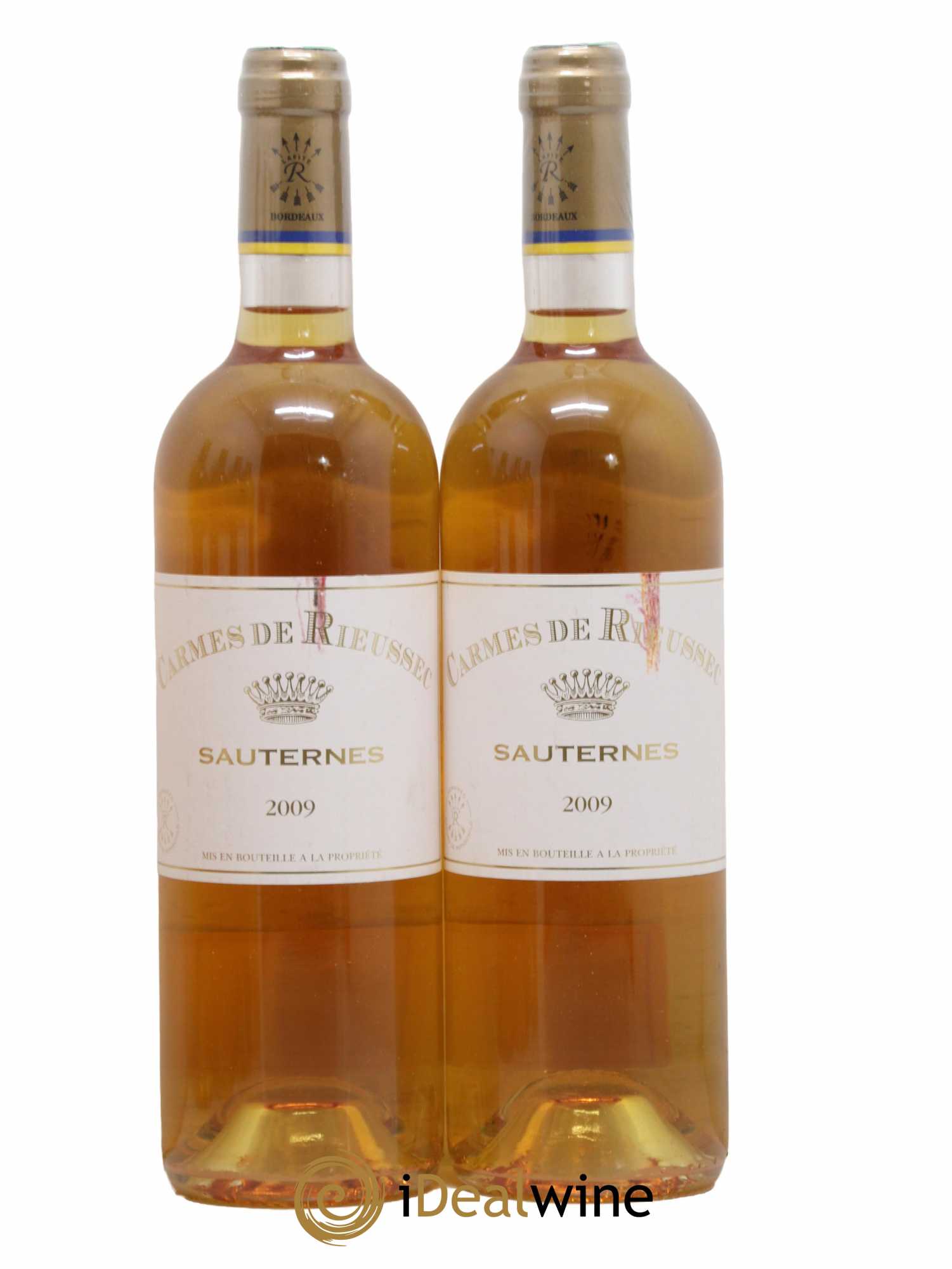 Carmes de Rieussec  2009 - Posten von 2 Flaschen - 0