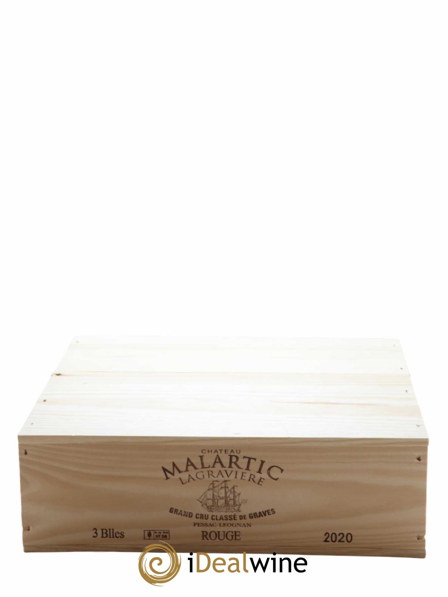 Château Malartic-Lagravière Cru Classé de Graves 2020 - Lotto di 3 bottiglie - 0