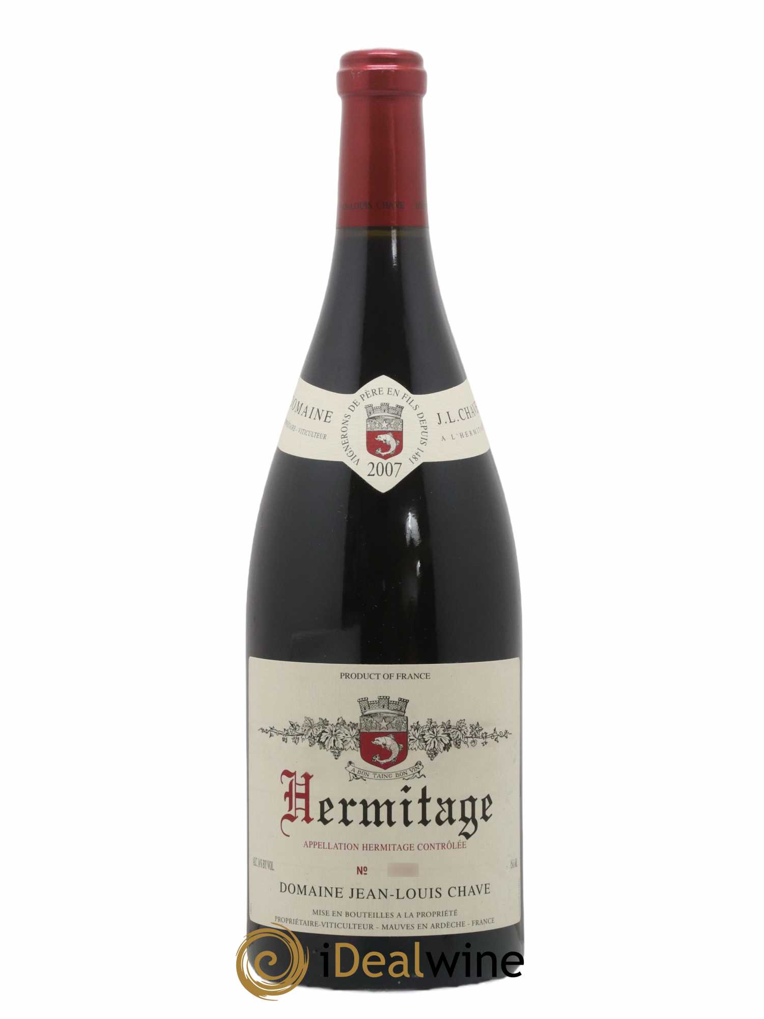 Hermitage Jean-Louis Chave 2007 - Lot de 1 magnum - 0