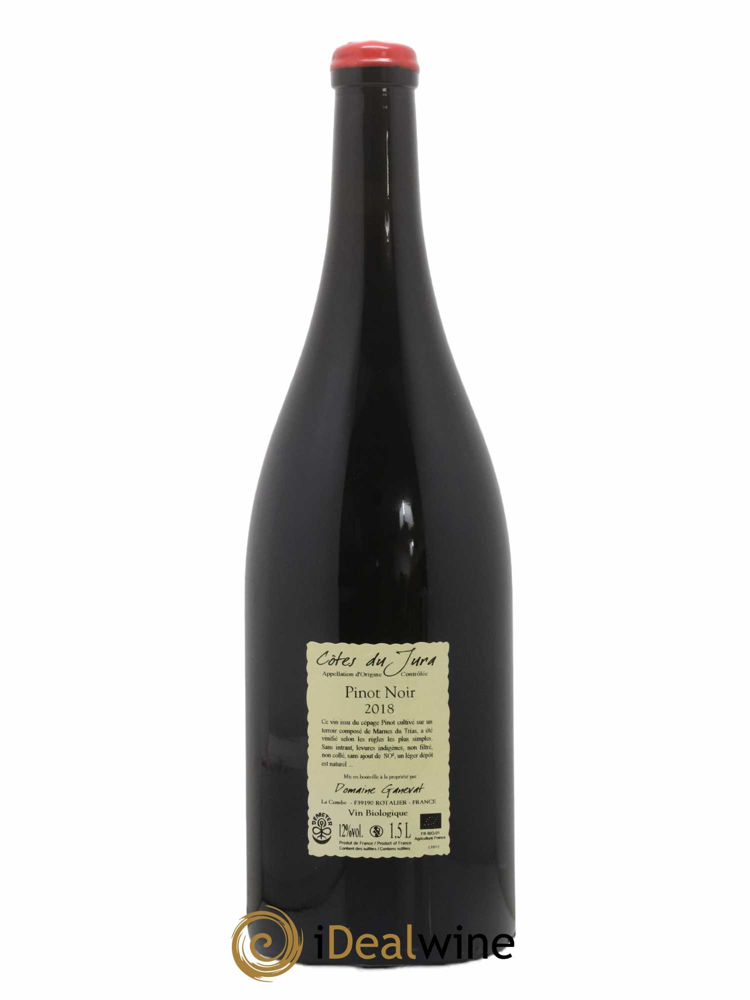 Côtes du Jura Les Grands Teppes Jean-François Ganevat (Domaine) 2018 - Lot de 1 magnum - 1