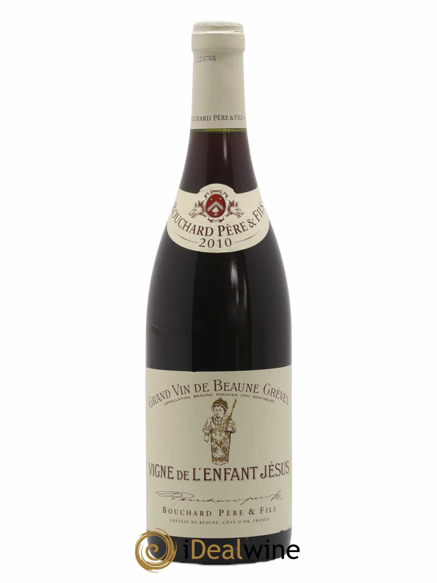 Beaune 1er Cru Grèves - Vigne de l'Enfant Jésus Bouchard Père & Fils 2010 - Lot de 1 bouteille - 0