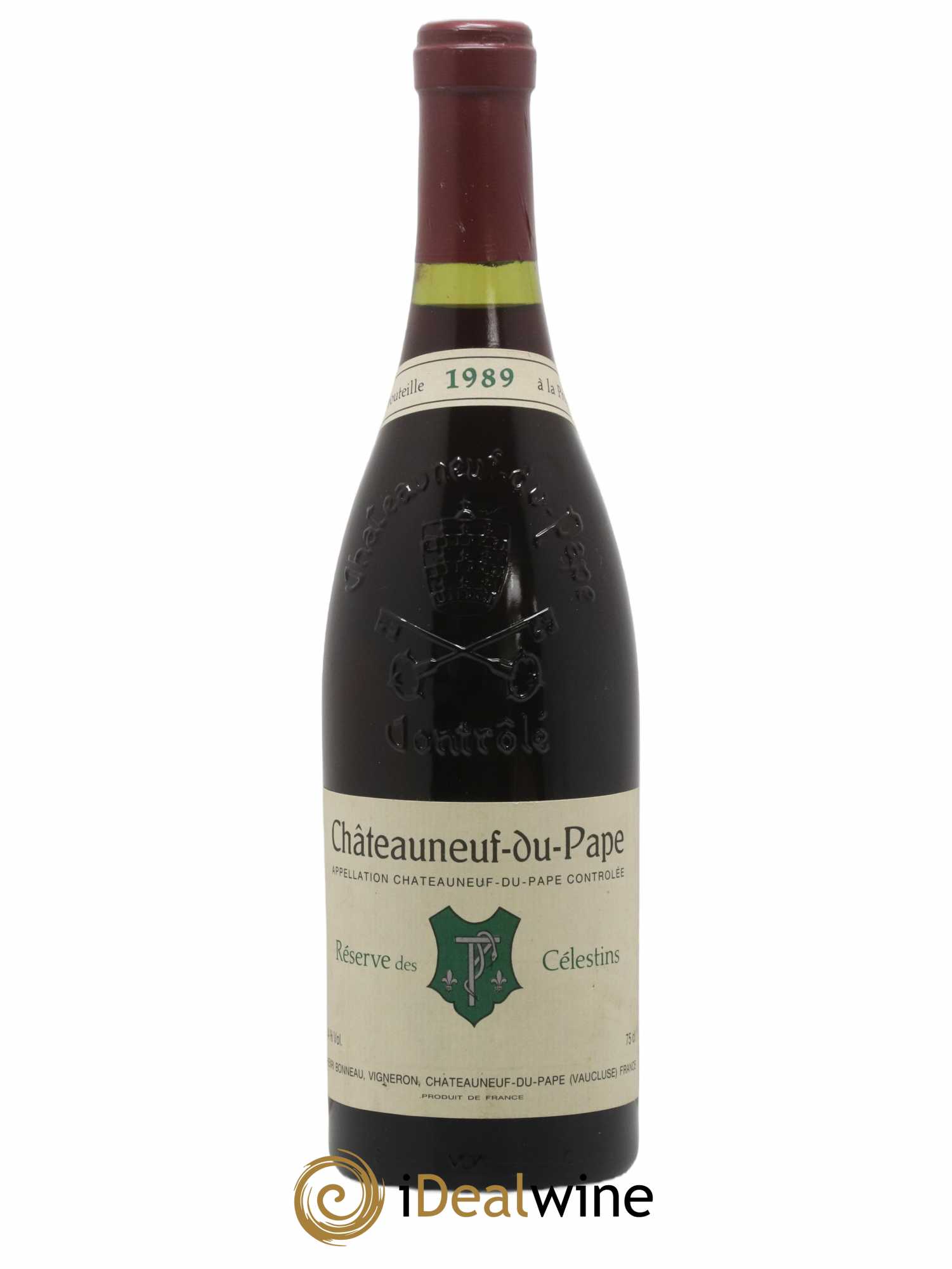 Châteauneuf-du-Pape Réserve des Célestins Henri Bonneau & Fils 1989 - Lot de 1 bouteille - 0