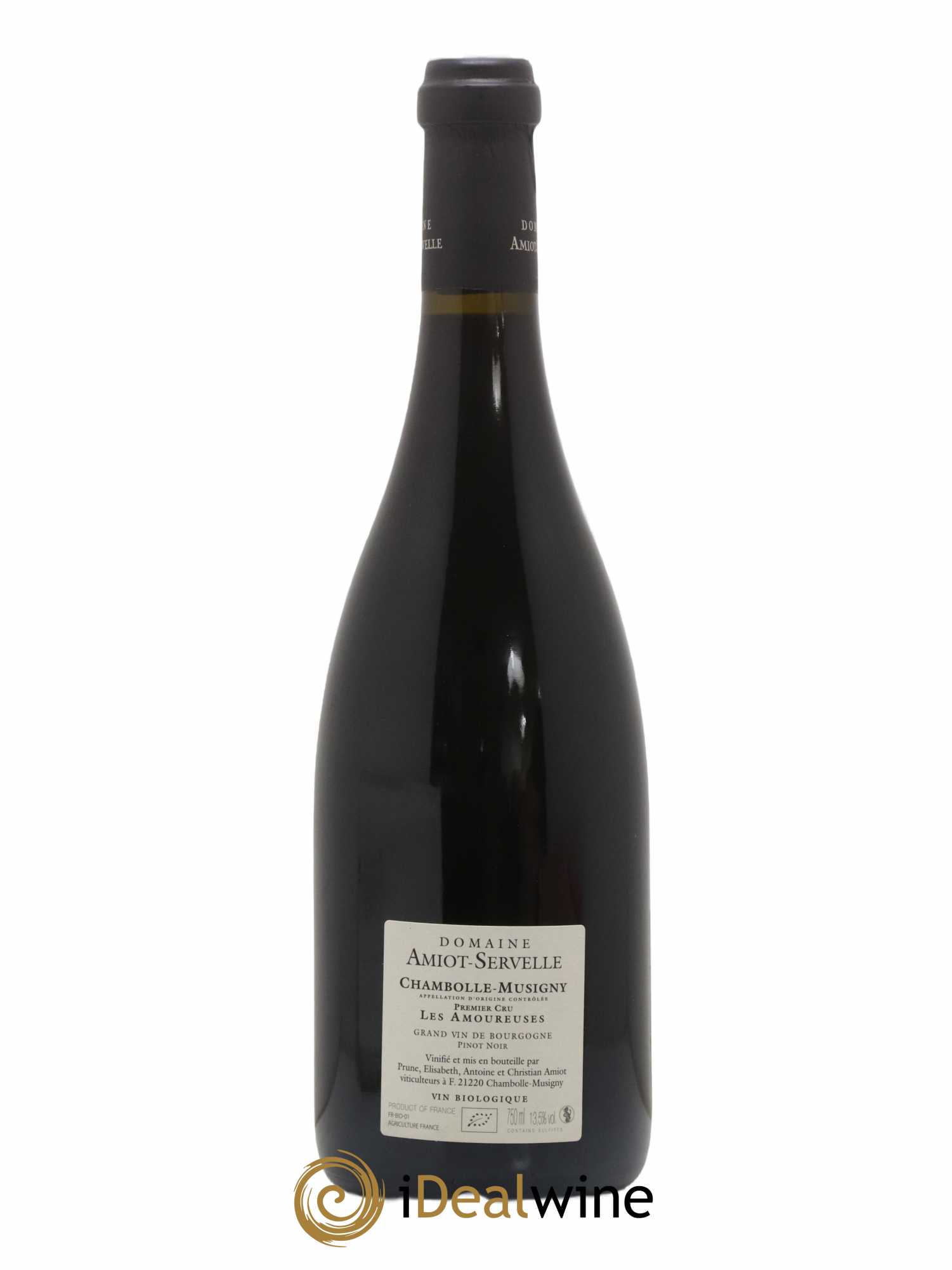Chambolle-Musigny 1er Cru Les Amoureuses Amiot-Servelle 2016 - Lot de 1 bouteille - 1