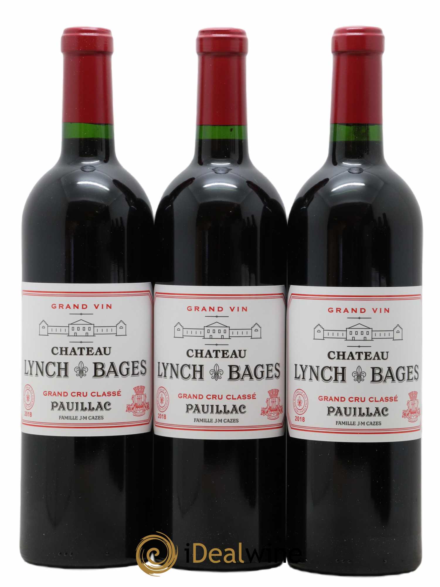 Château Lynch Bages 5ème Grand Cru Classé 2018 - Lot de 6 bouteilles - 1