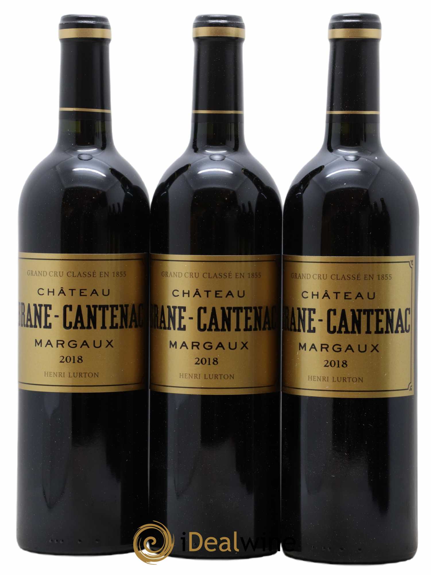 Château Brane Cantenac 2ème Grand Cru Classé 2018 - Lot de 6 bouteilles - 1