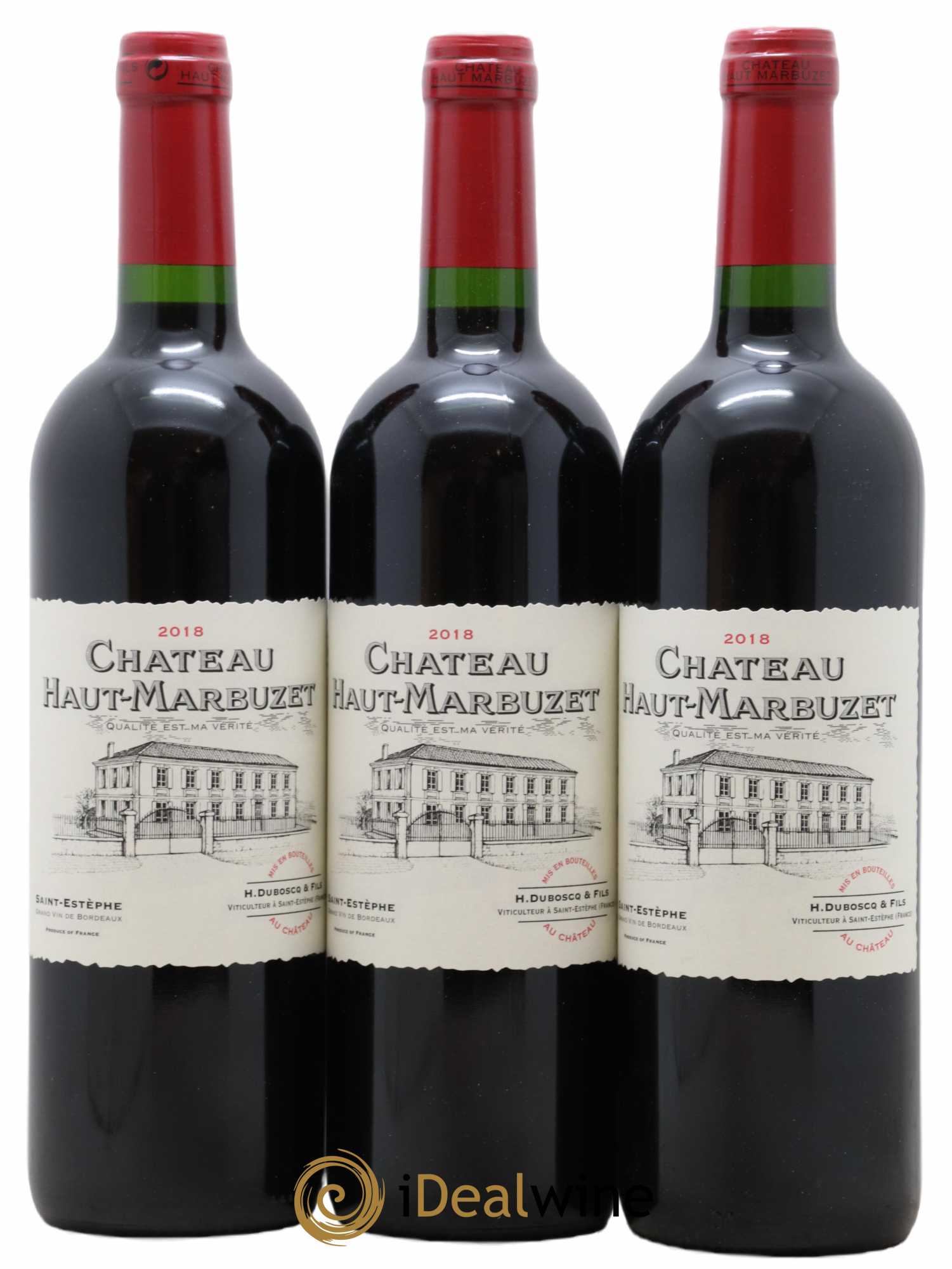 Château Haut Marbuzet 2018 - Lot of 12 bottles - 2