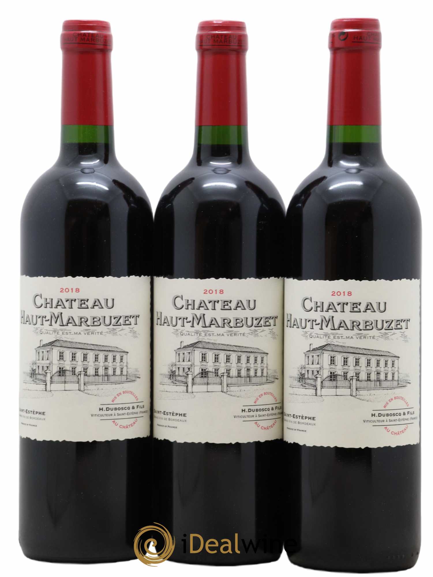 Château Haut Marbuzet 2018 - Lot of 12 bottles - 4