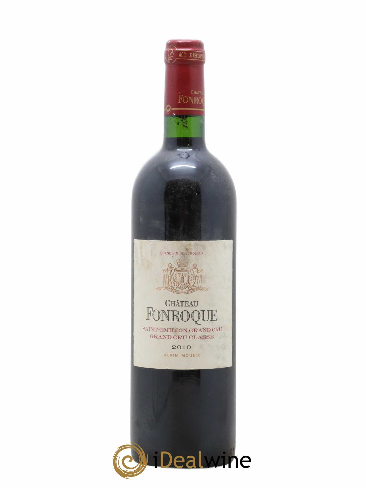 Château Fonroque Grand Cru Classé 2010 - Lot de 1 bouteille - 0