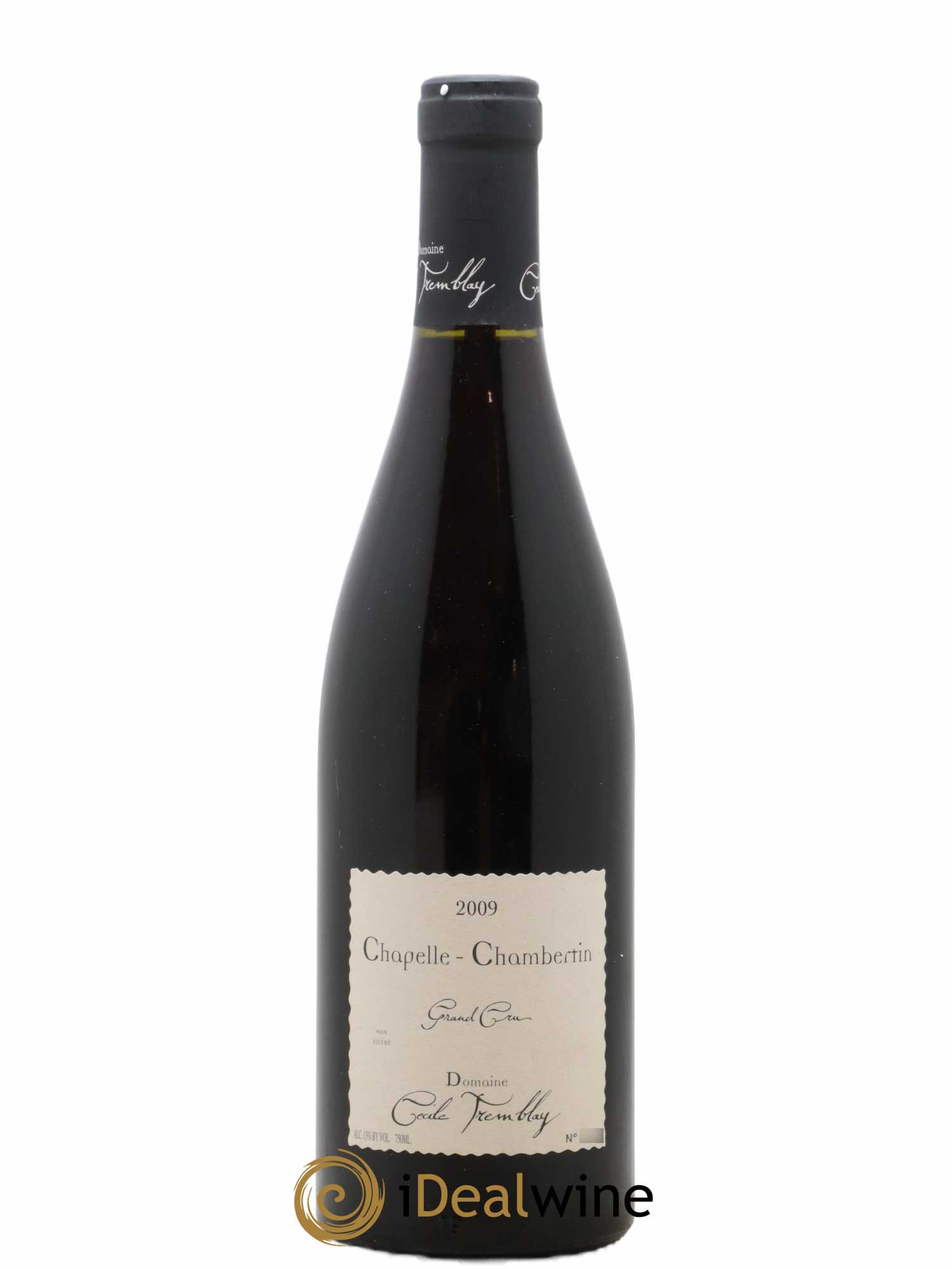 Chapelle-Chambertin Grand Cru Cécile Tremblay 2009 - Lot de 1 bouteille - 0