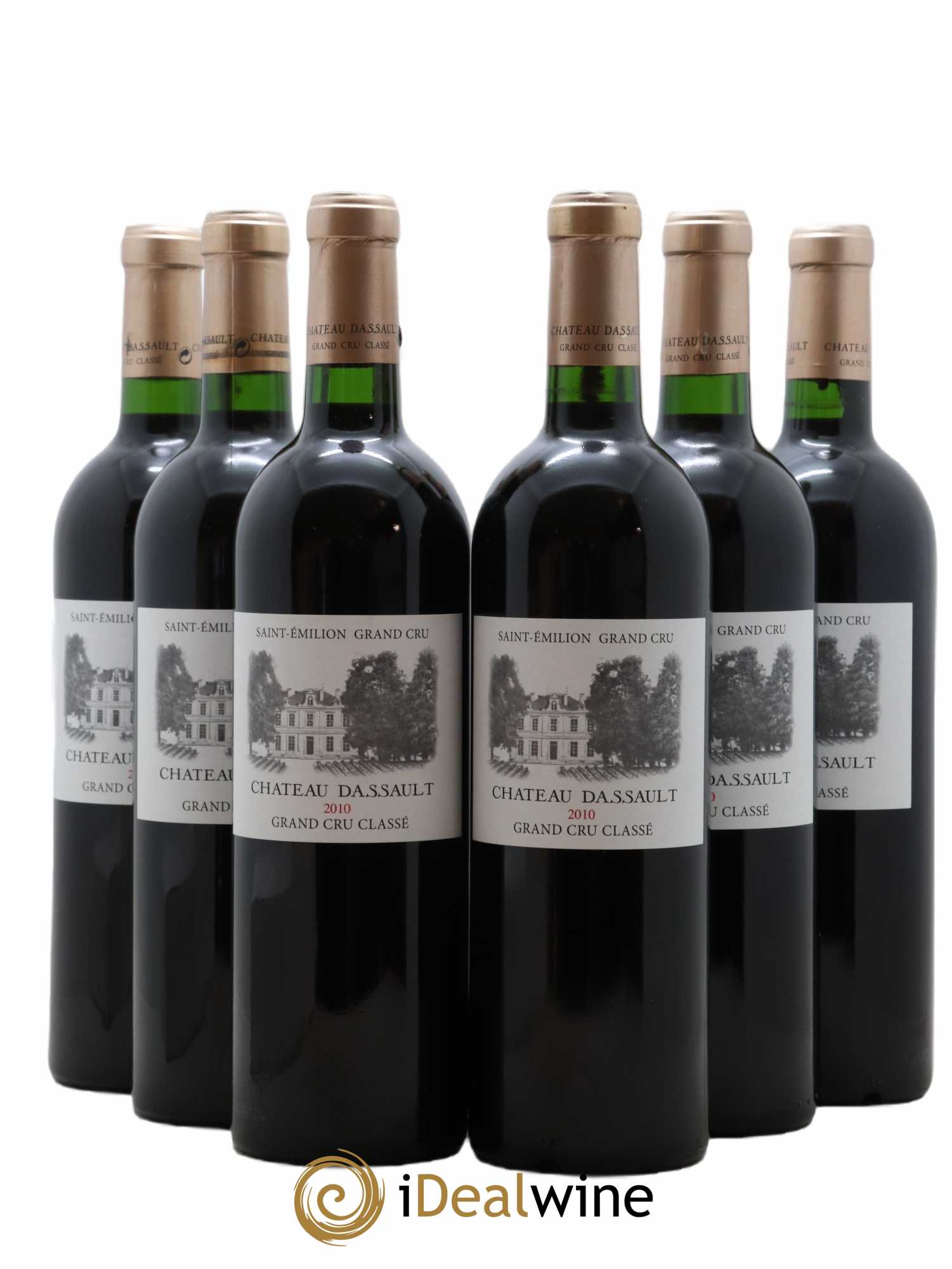 Château Dassault Grand Cru Classé 2010 - Lot de 6 bouteilles - 0